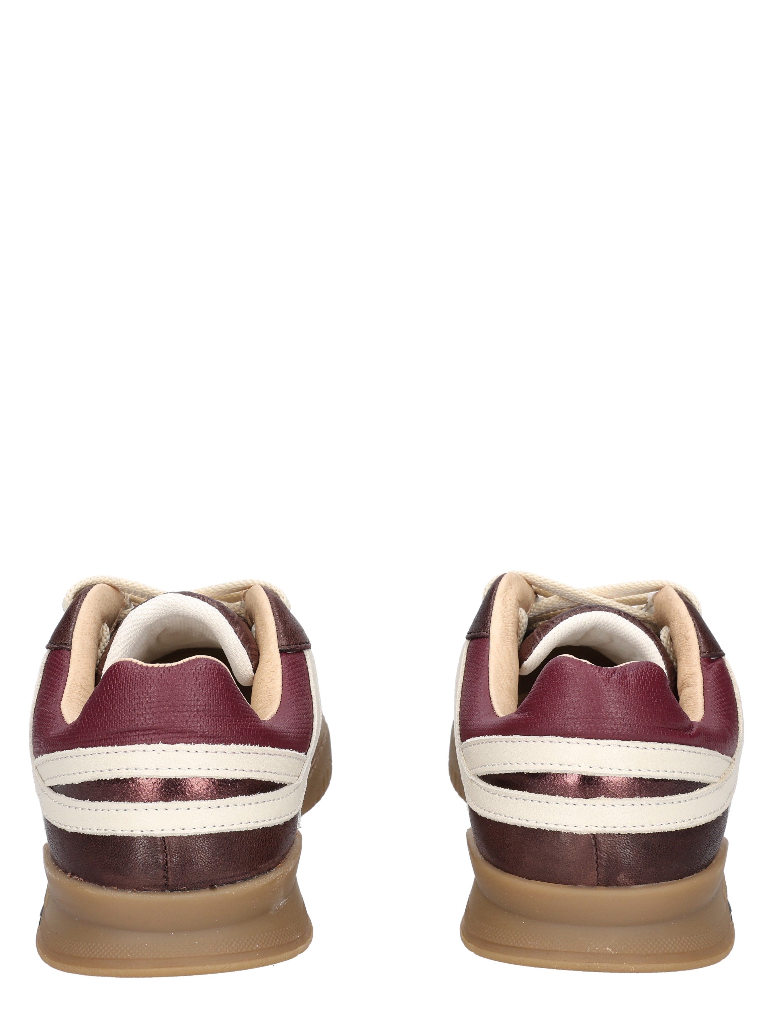 sneaker, wine red, leather, white stripe, gum sole