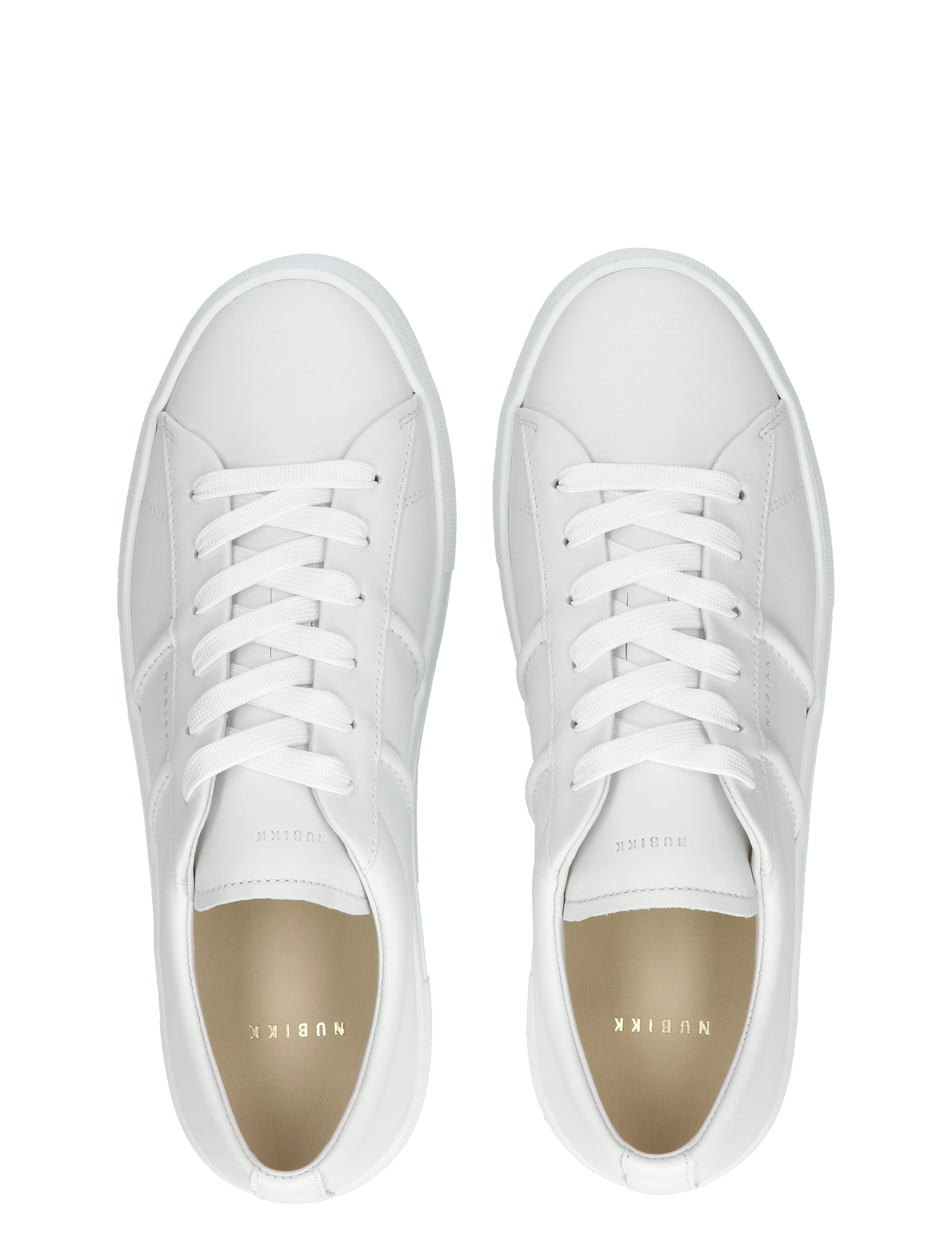 Jagger Morris Men White Leather