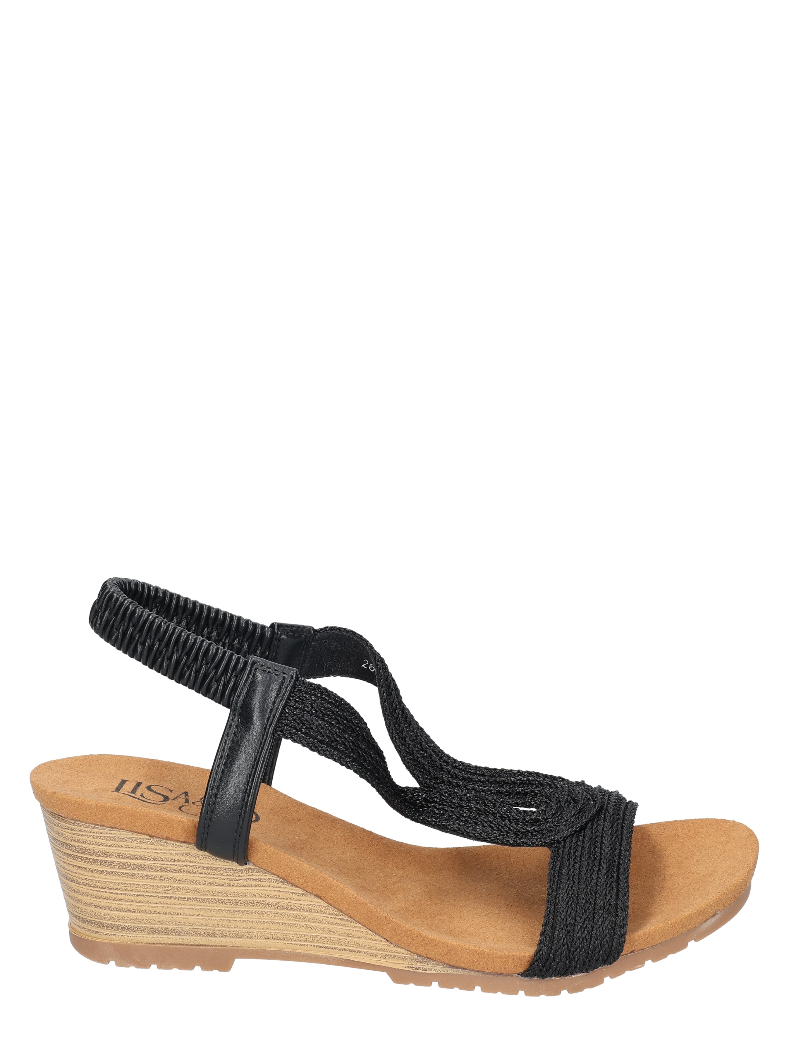 Lisa & Jo - Zowi Black - Dames - Sandalettes - 50302_11_1