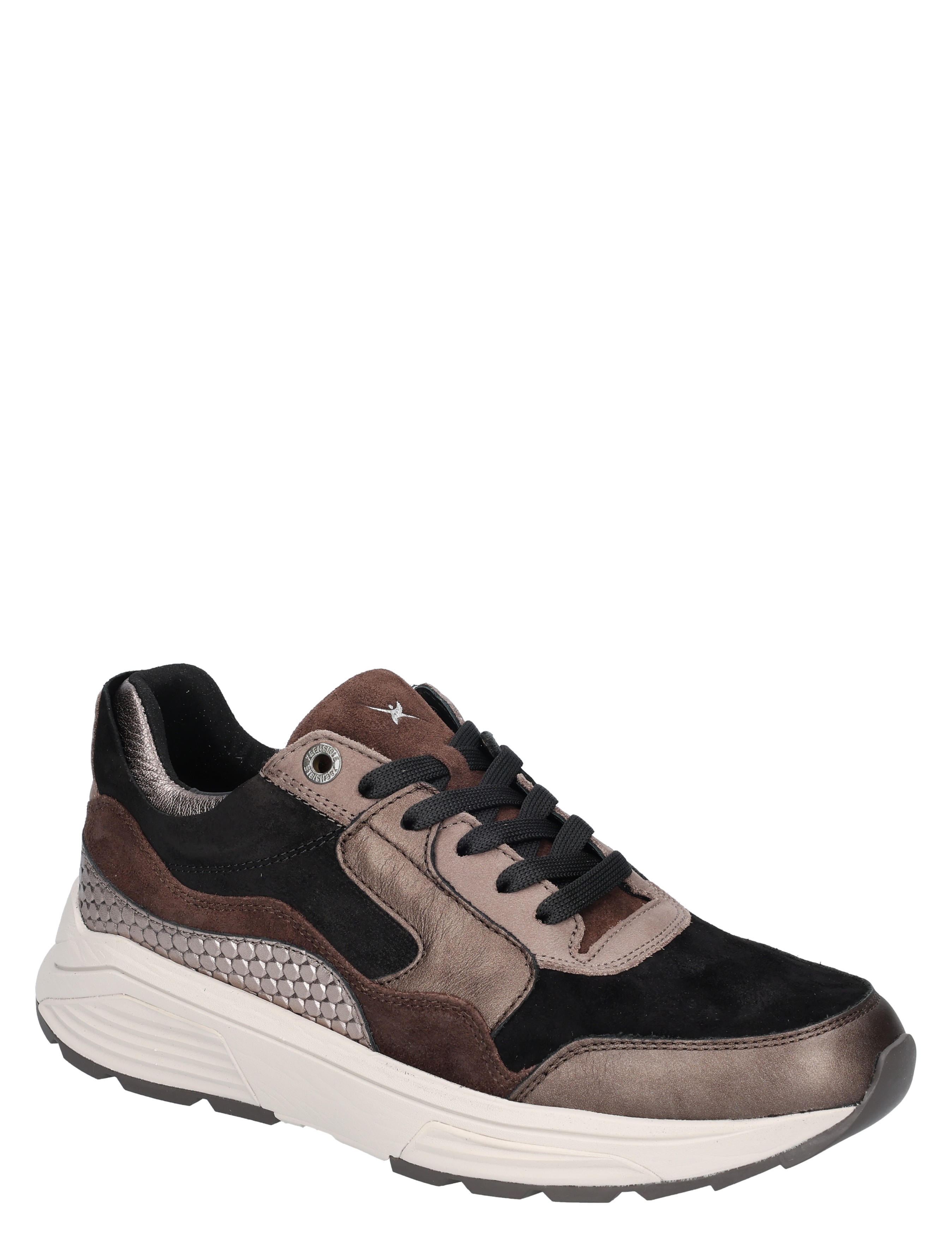 sneaker, damessneaker, leder, hielplaat, slijtagevrije zool