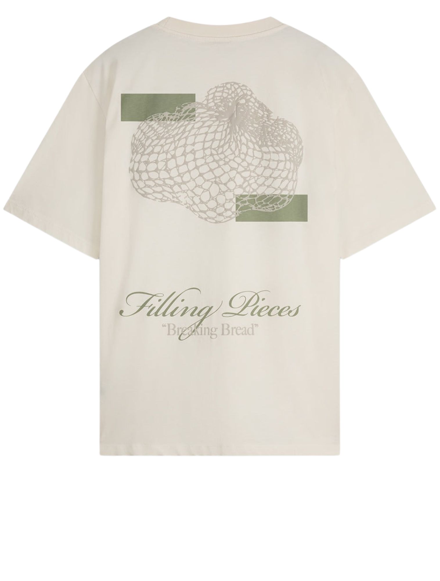 Filling Pieces - Citrus Antique White - Heren - T-Shirts & Polos - 49887_77_1