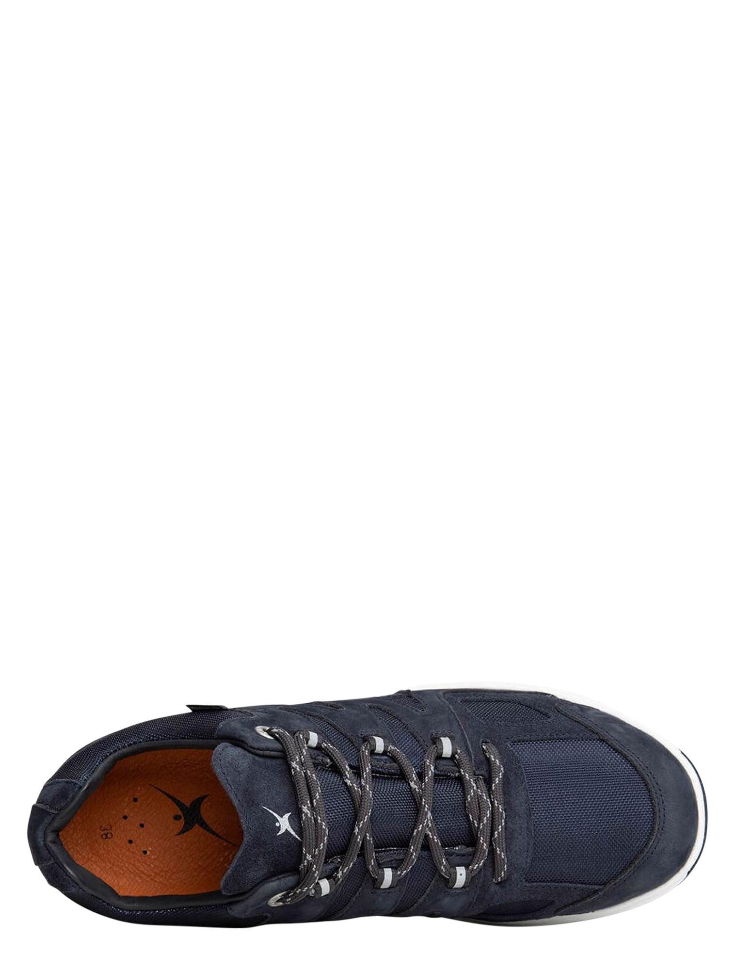 Xsensible - Bergen 220 Navy White H-Wijdte - Dames - Veterschoenen - Casual Veterschoenen - 48779_33_4