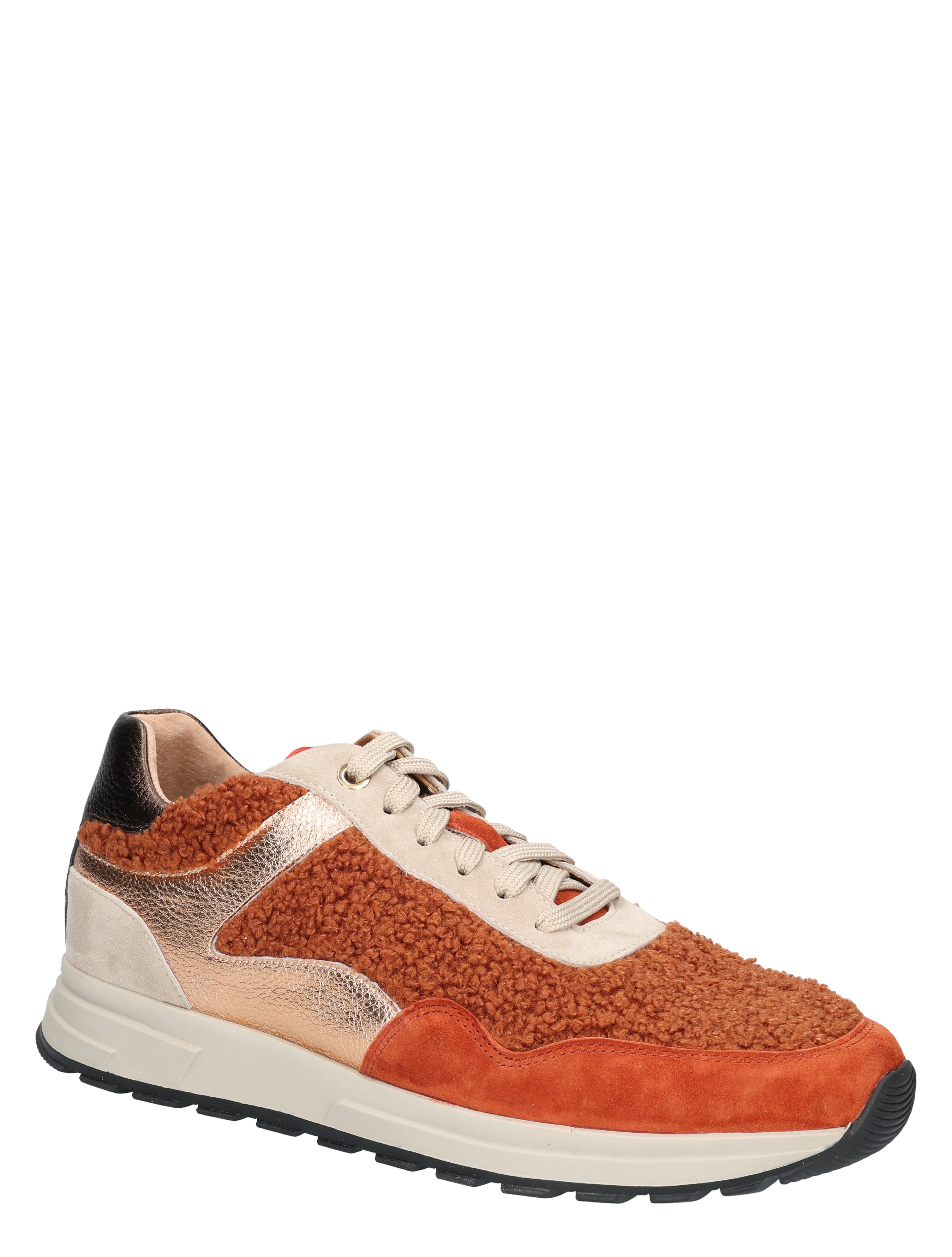 Rapid Soul - Yelda 2546068 Brownish Red Champagne - Dames - Veterschoenen - Casual Veterschoenen - 49473_22_3