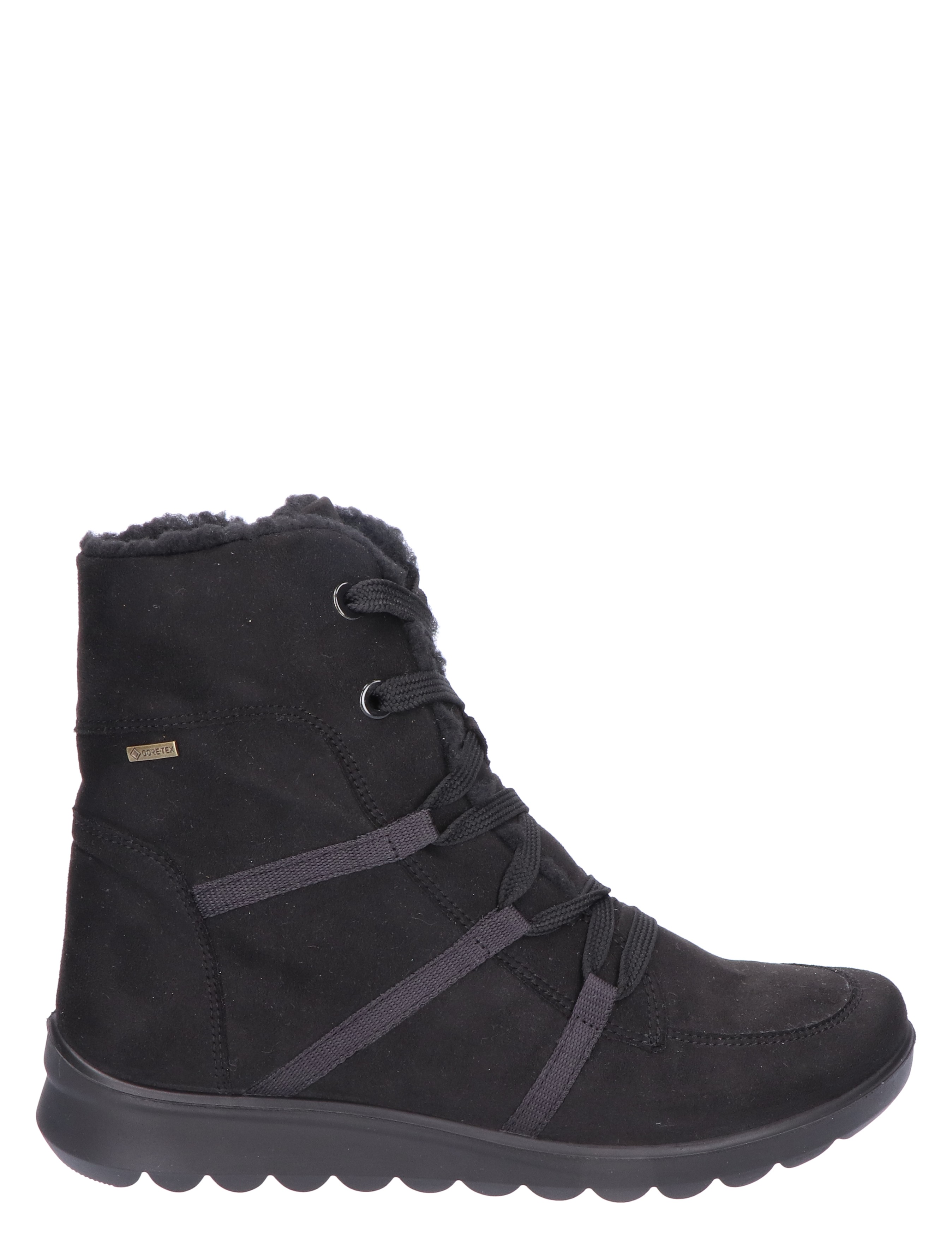 Ara - 12-40409 Black H-Wijdte - Dames - Boots - Veter Boots - 42546_11_1