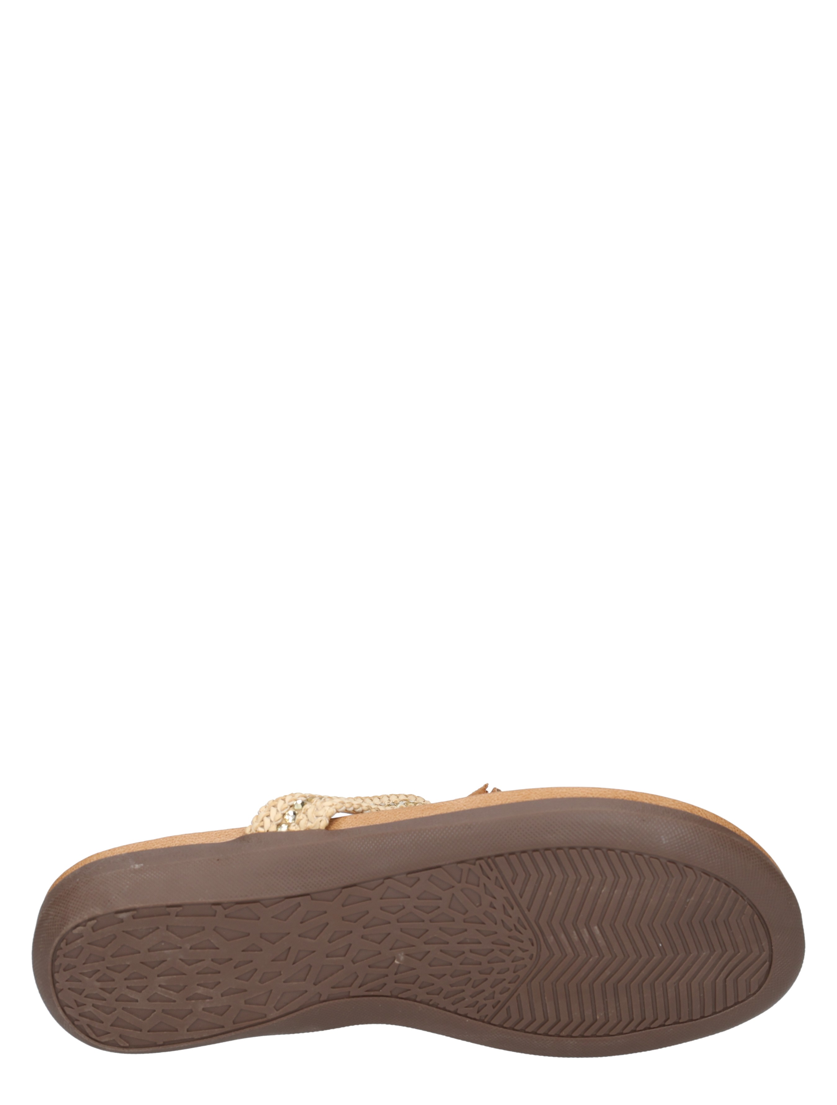 slip-on, sandal, flip-flop, jute, brown sole