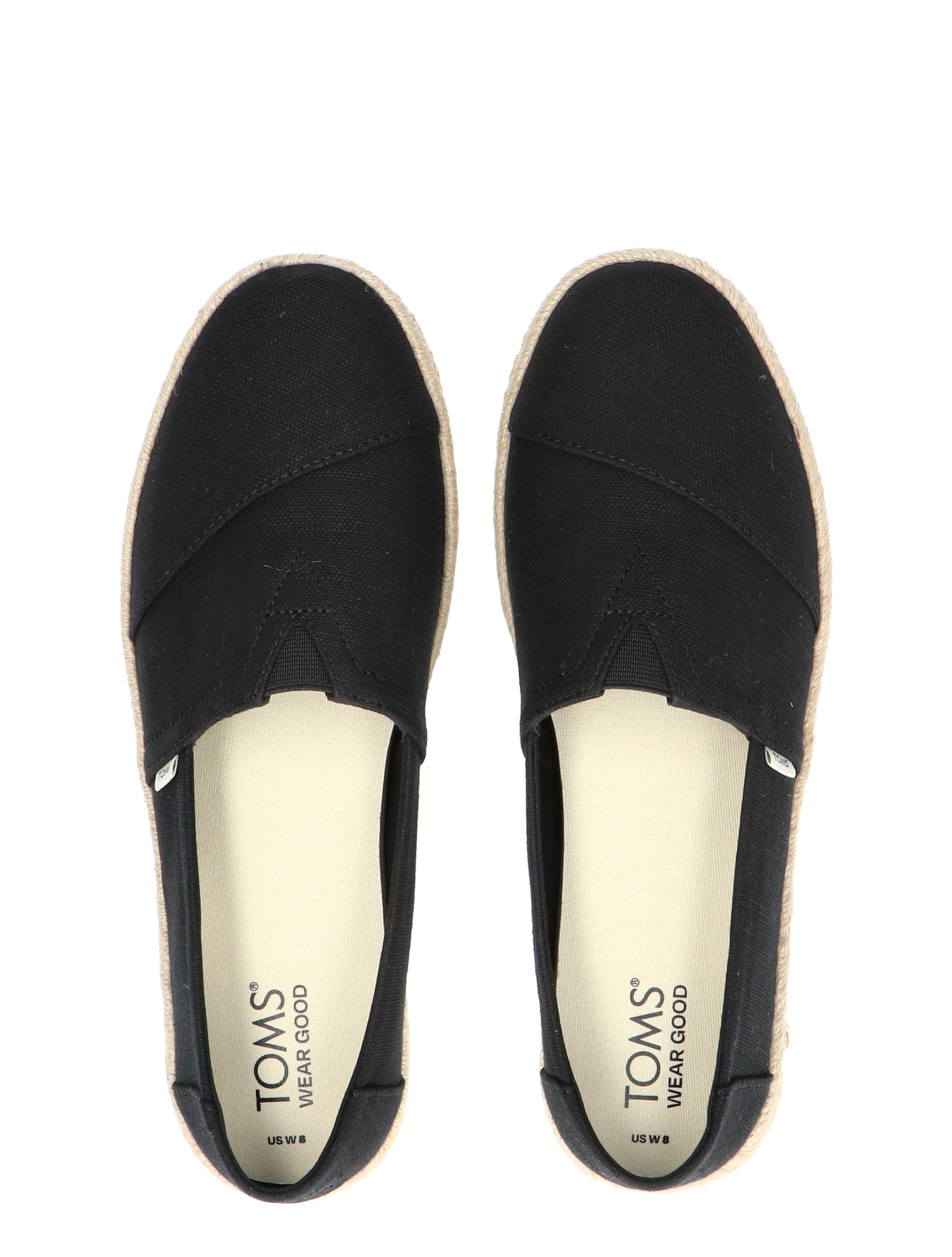 Toms - Alpargata Rope 2.0 Black - Dames - Espadrilles - 43765_11_7