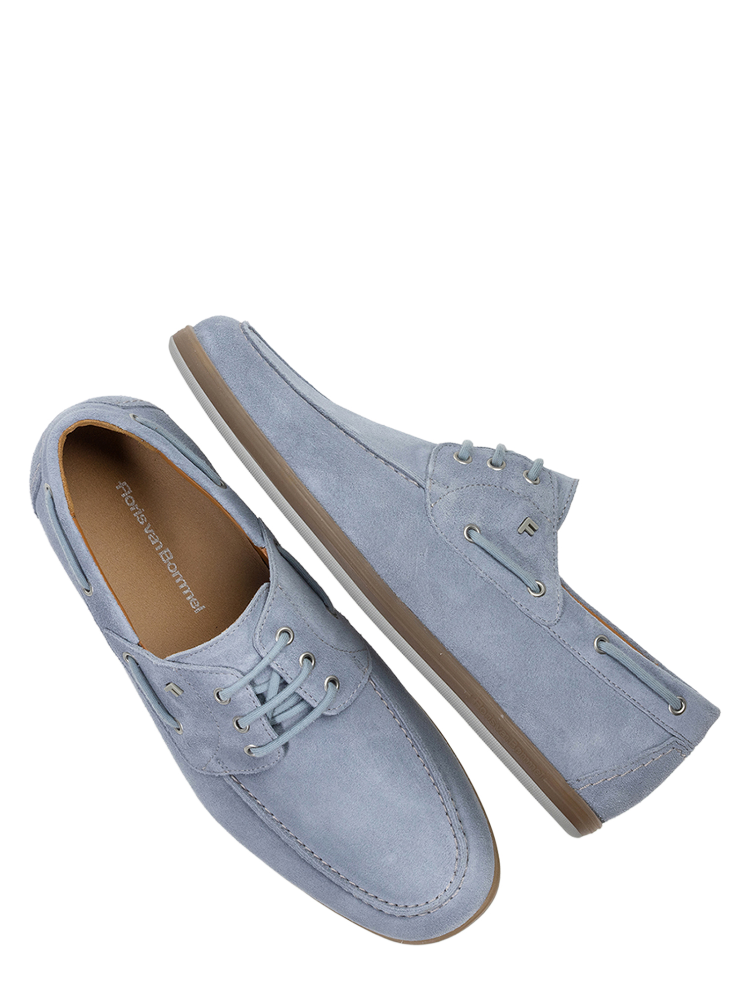 schoenen, brogues, suède, blauw, lente/schoenen