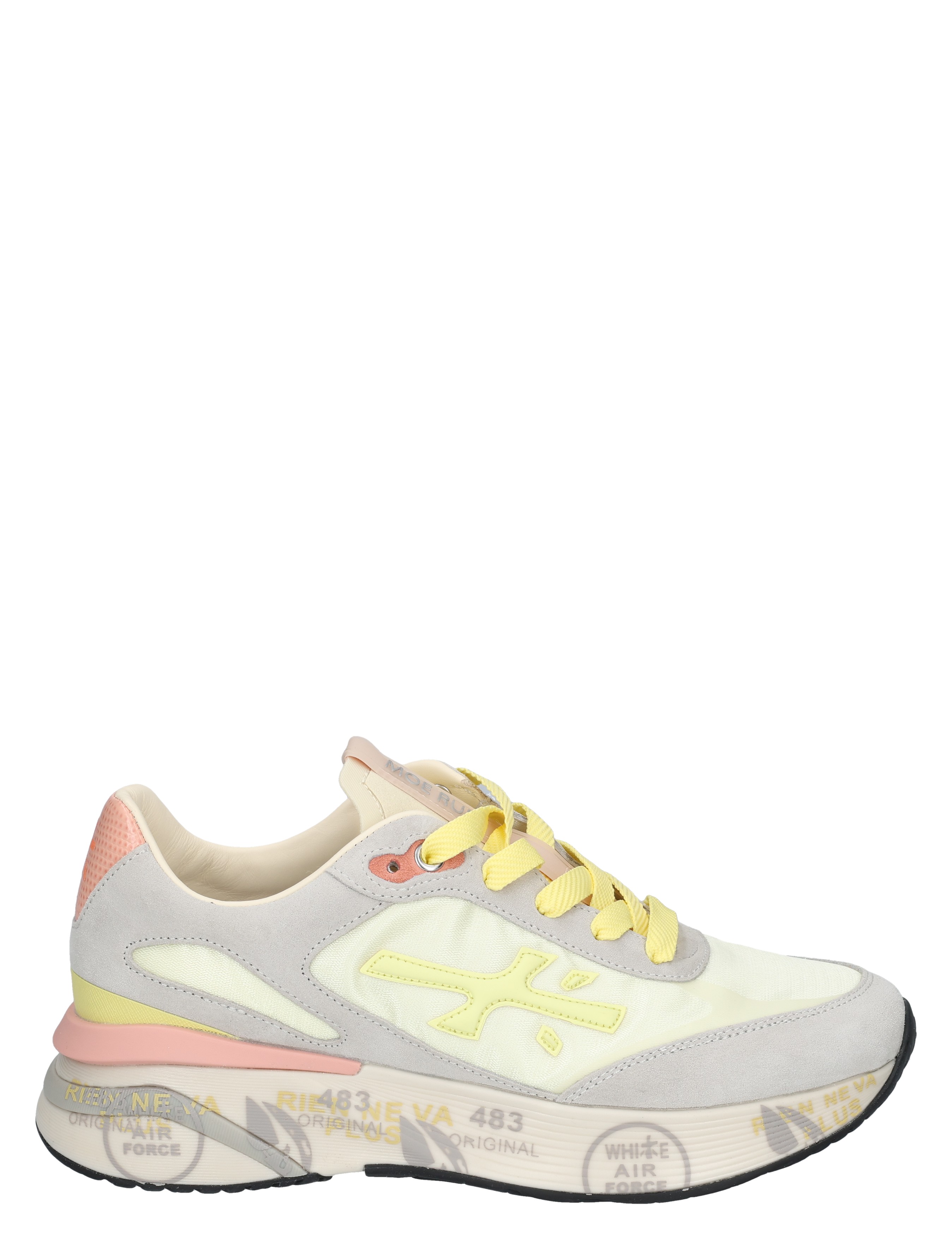 Premiata - Moerun Women 8081 Yellow - Sneakers - Dames - Lage Sneakers - 50186_55_1