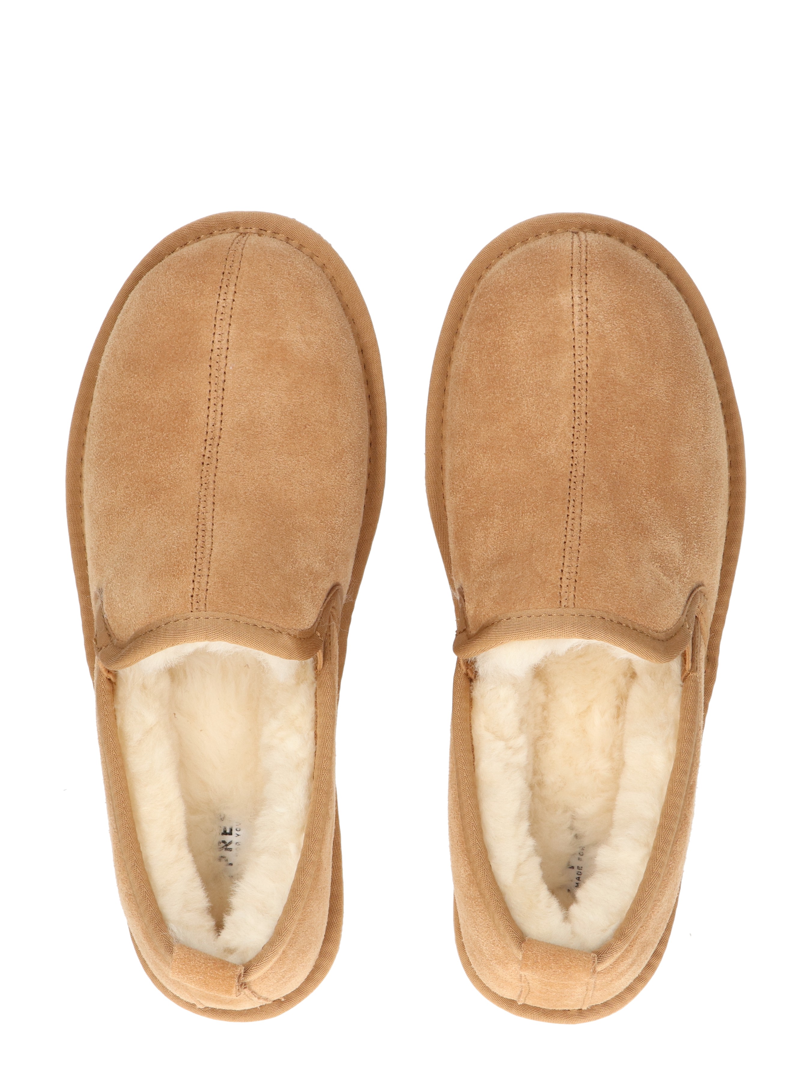 Cypres - Nuwan 2545221 Camel Cow Suede - Heren - Pantoffels - 49478_22_7