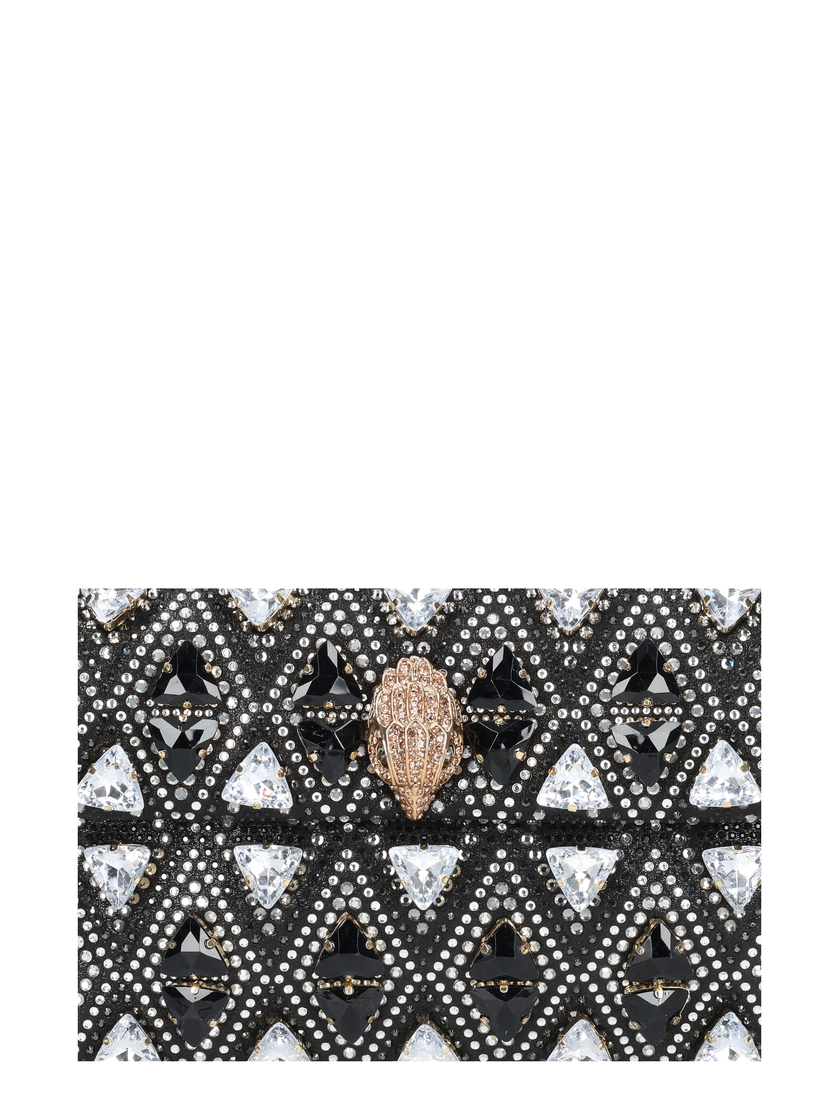 Kurt Geiger - Medium Kensington Jewel Bag 09 Black Other - Dames - Schoudertassen - 49582_11_4