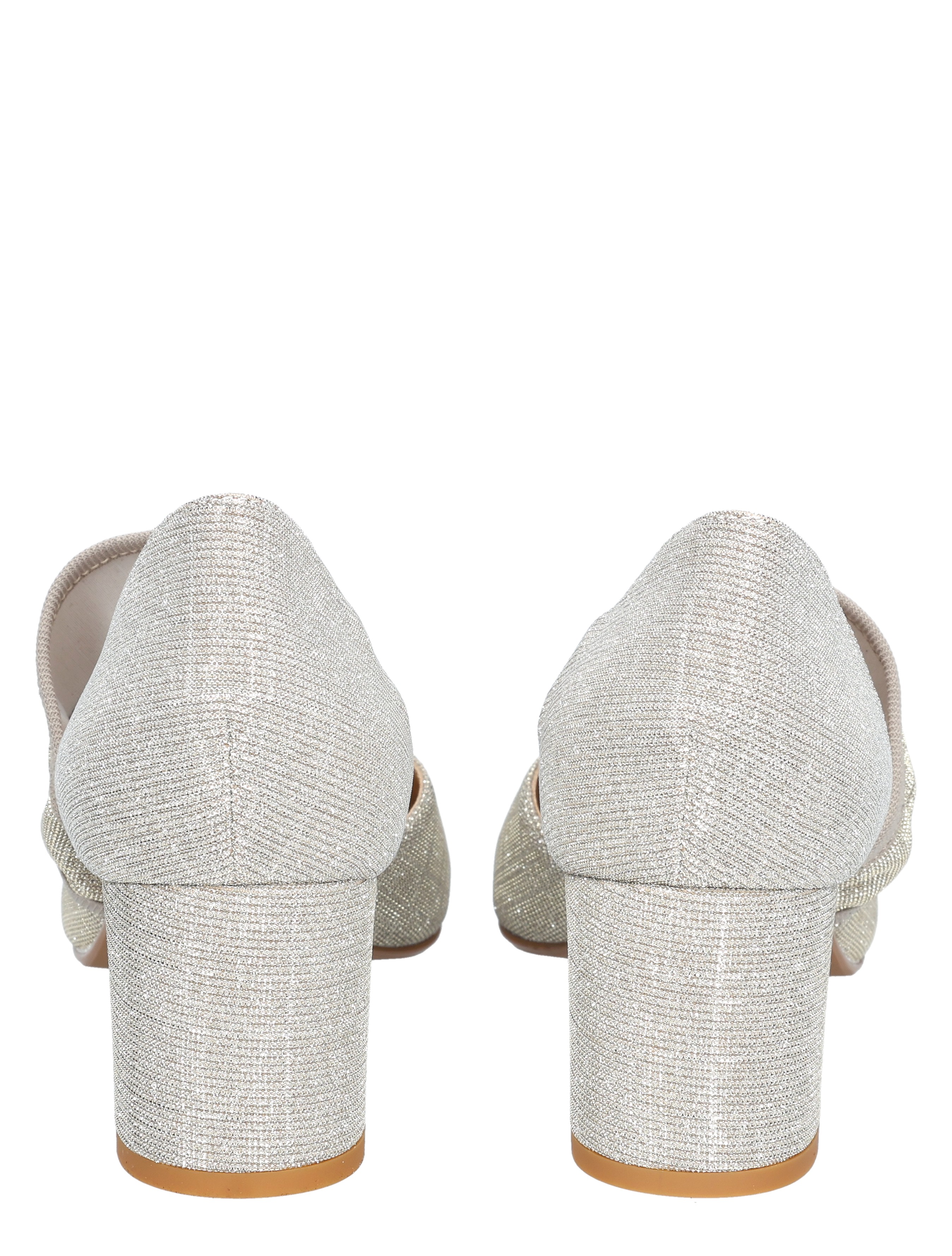 Toscanini - 20E030 Gold Leather Lurex - Dames - Pumps - 49178_53_6