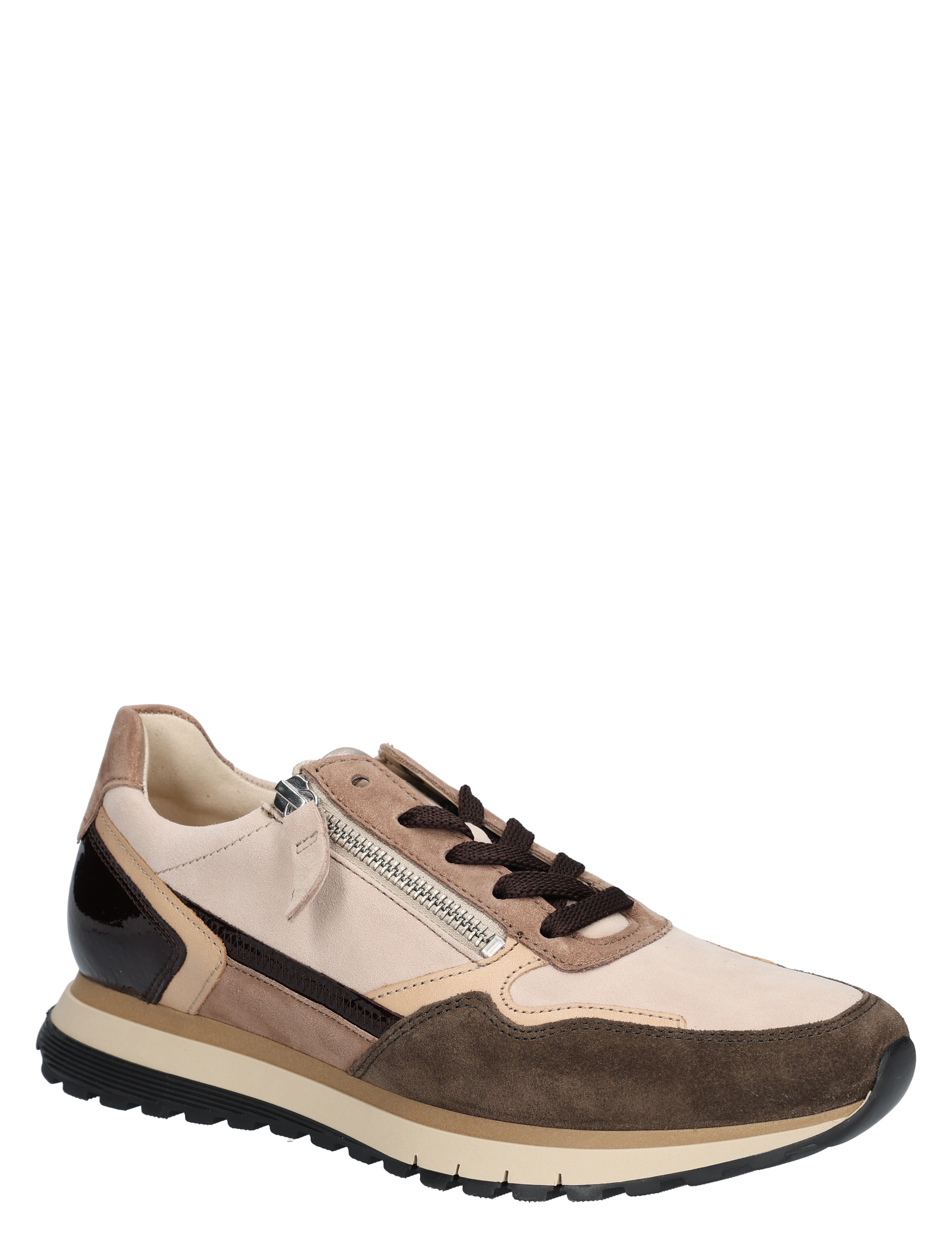 Gabor - 76.378.33 Oak Brown Combi H-Wijdte - Dames - Veterschoenen - Casual Veterschoenen - 48911_77_3