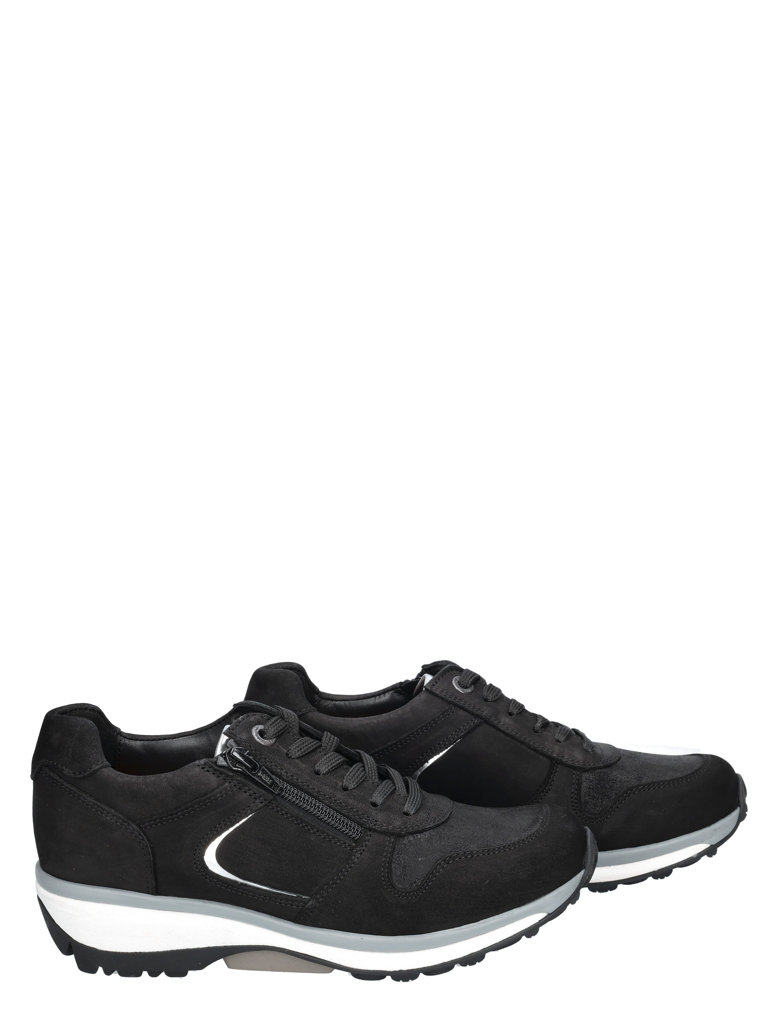 Xsensible - 30042.2 GX Jersey 001 Black G-Wijdte - Dames - Veterschoenen - Casual Veterschoenen - 29388_11_6