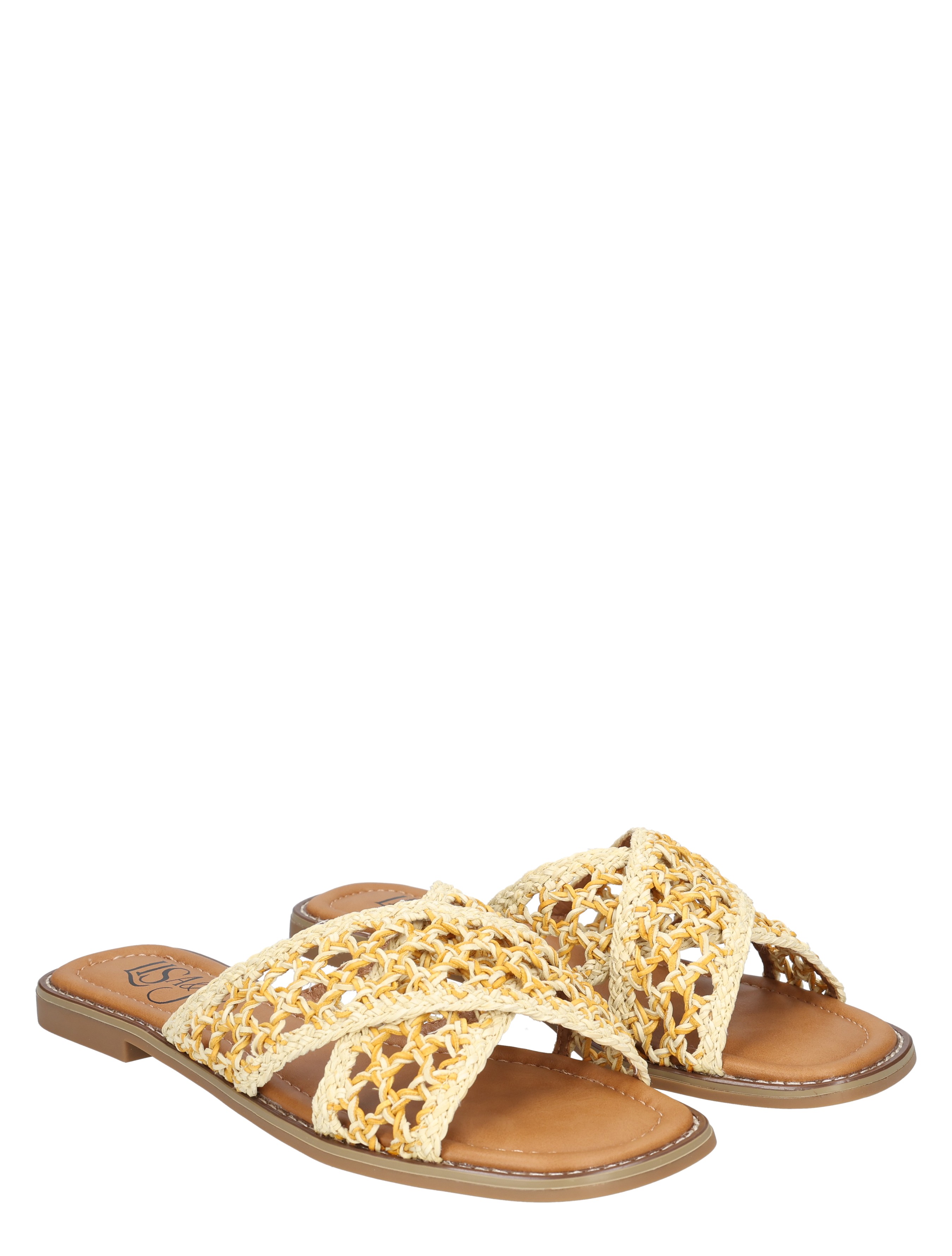 Lisa & Jo - Zahide Beige - Dames - Muiltjes - 50301_77_6