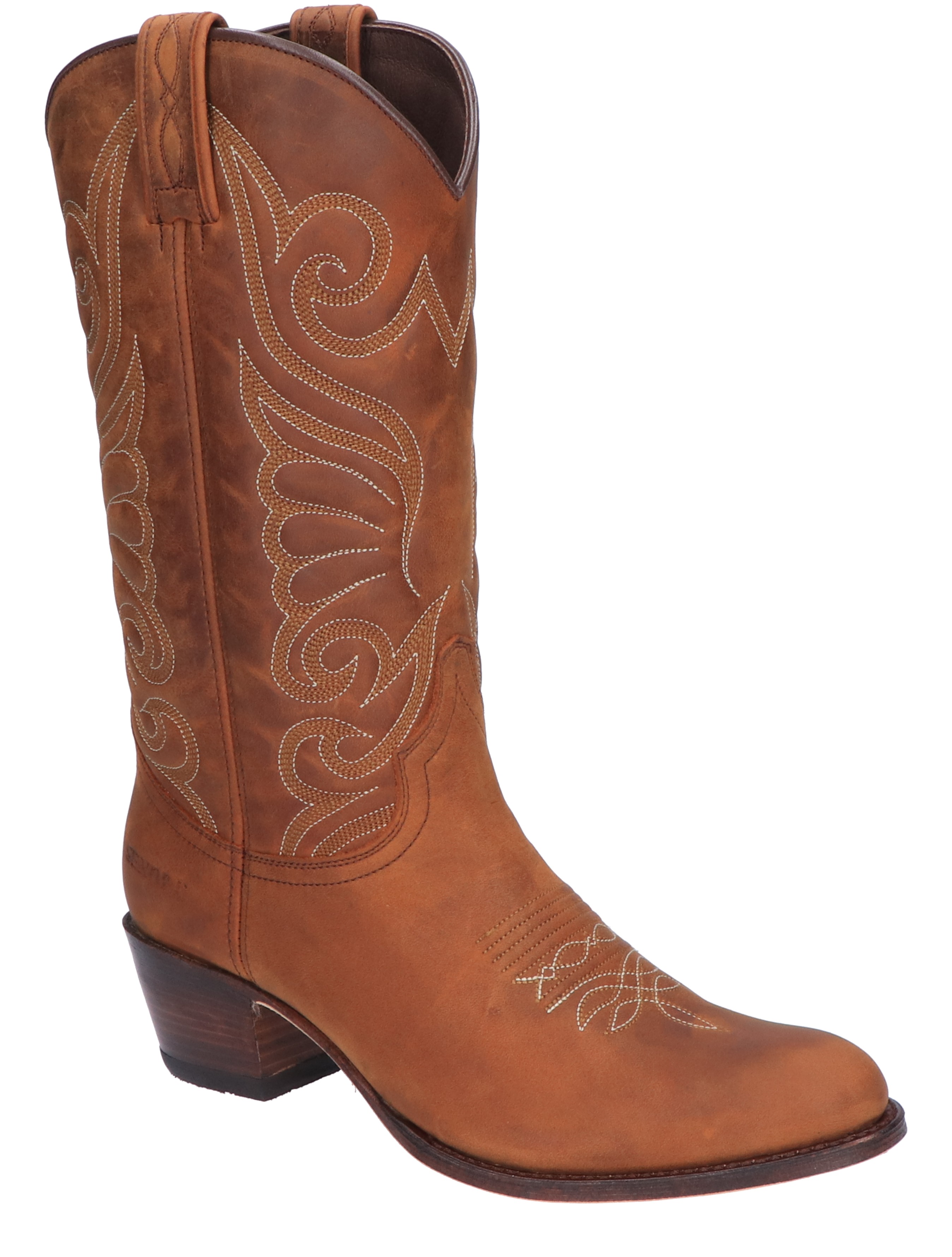Sendra - 11627 Kiara Debora Bronco Cognac - Dames - Boots - Cowboylaarzen - 45944_22_3