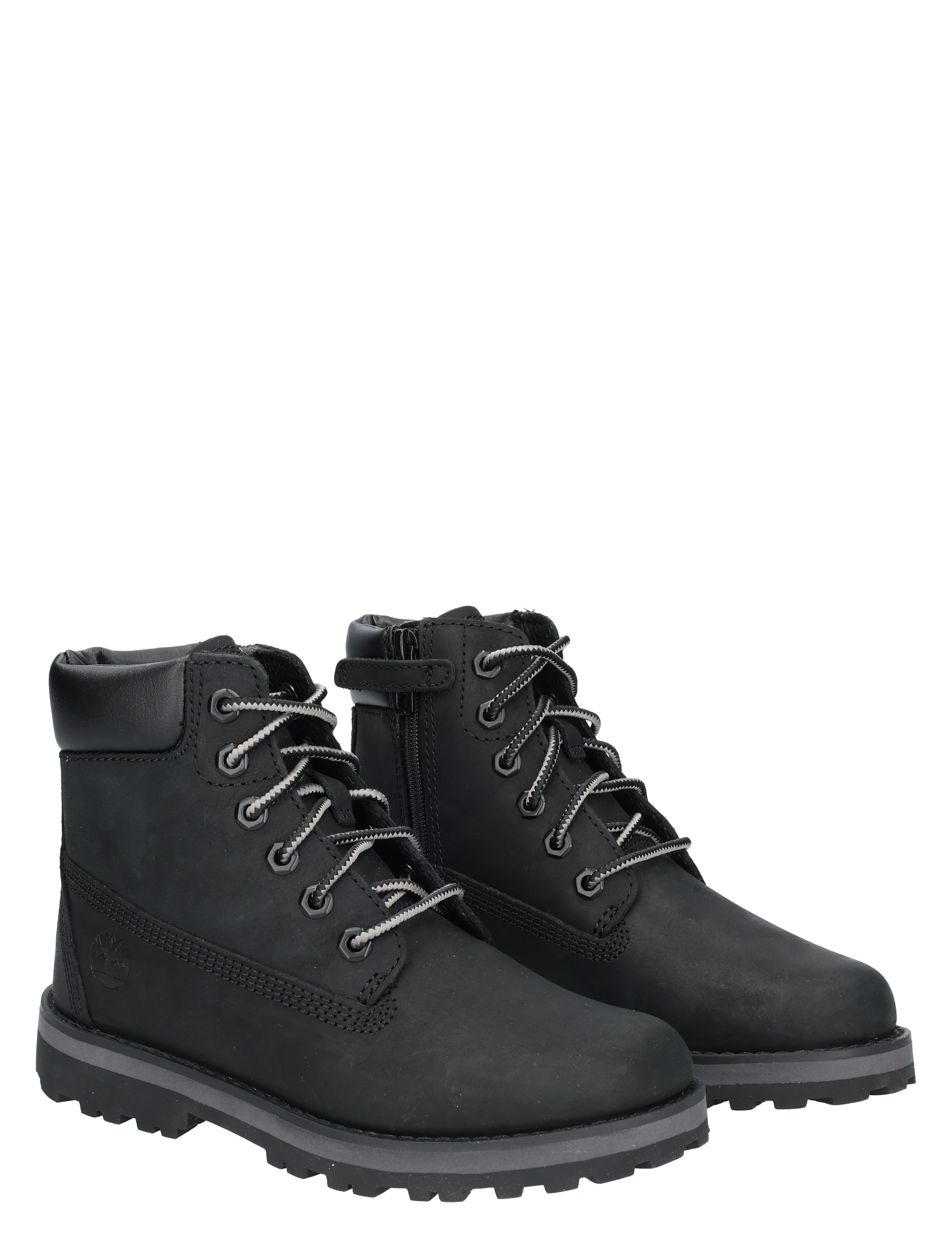 Timberland - Courma Kid 6 Inch Boot Junior Black - Meisjes - Jongens - Veter Boots - Boots - Boots - Veter Boots - 48241_11_5
