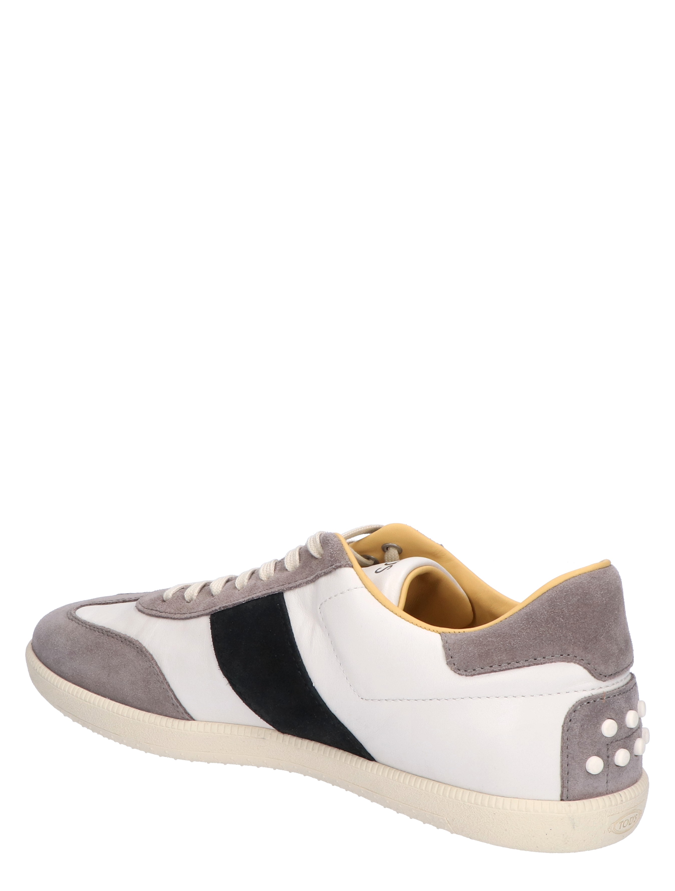 Tabs Sneaker in Leather CF14 White Black