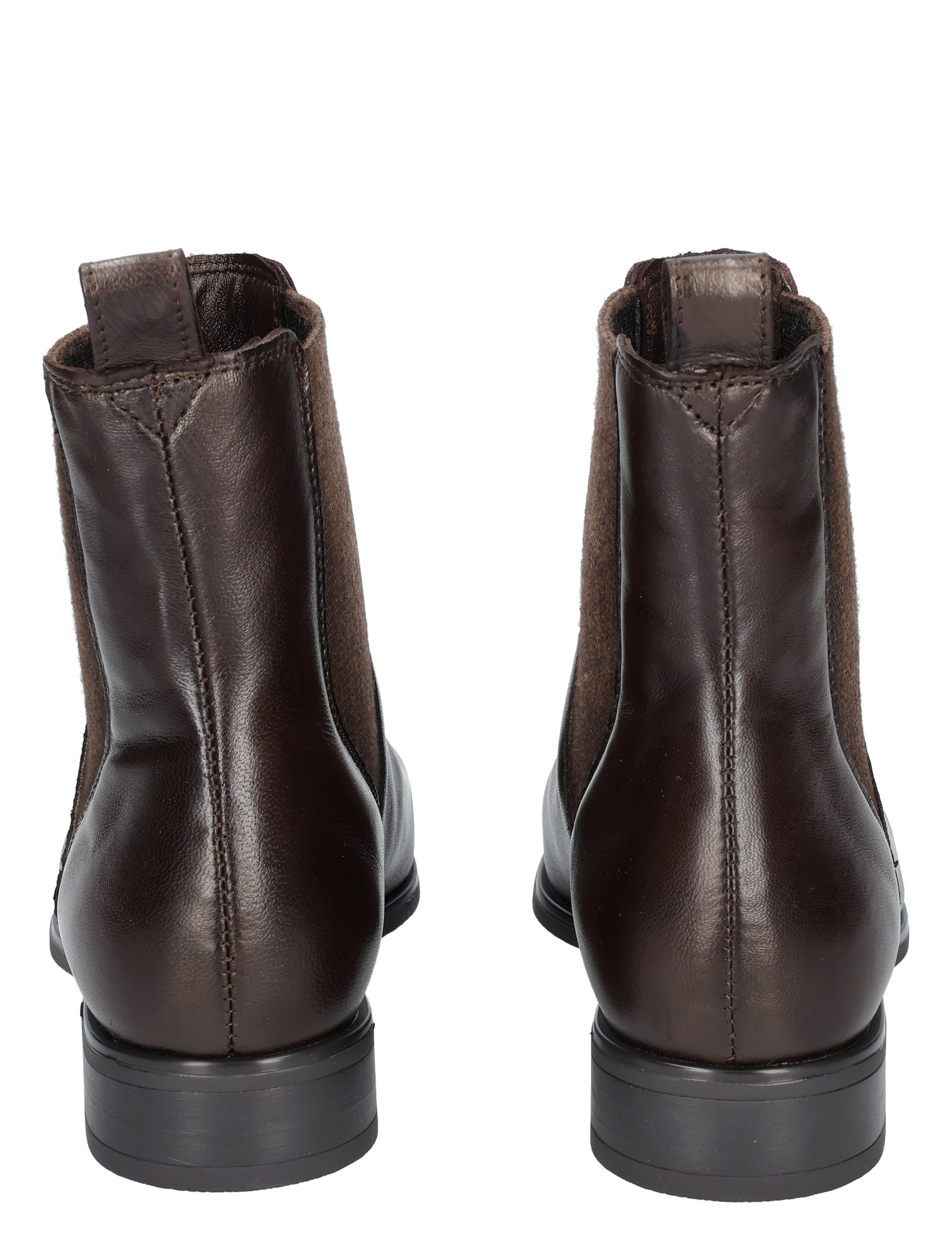 laars, leder, bruine, boots, zool
