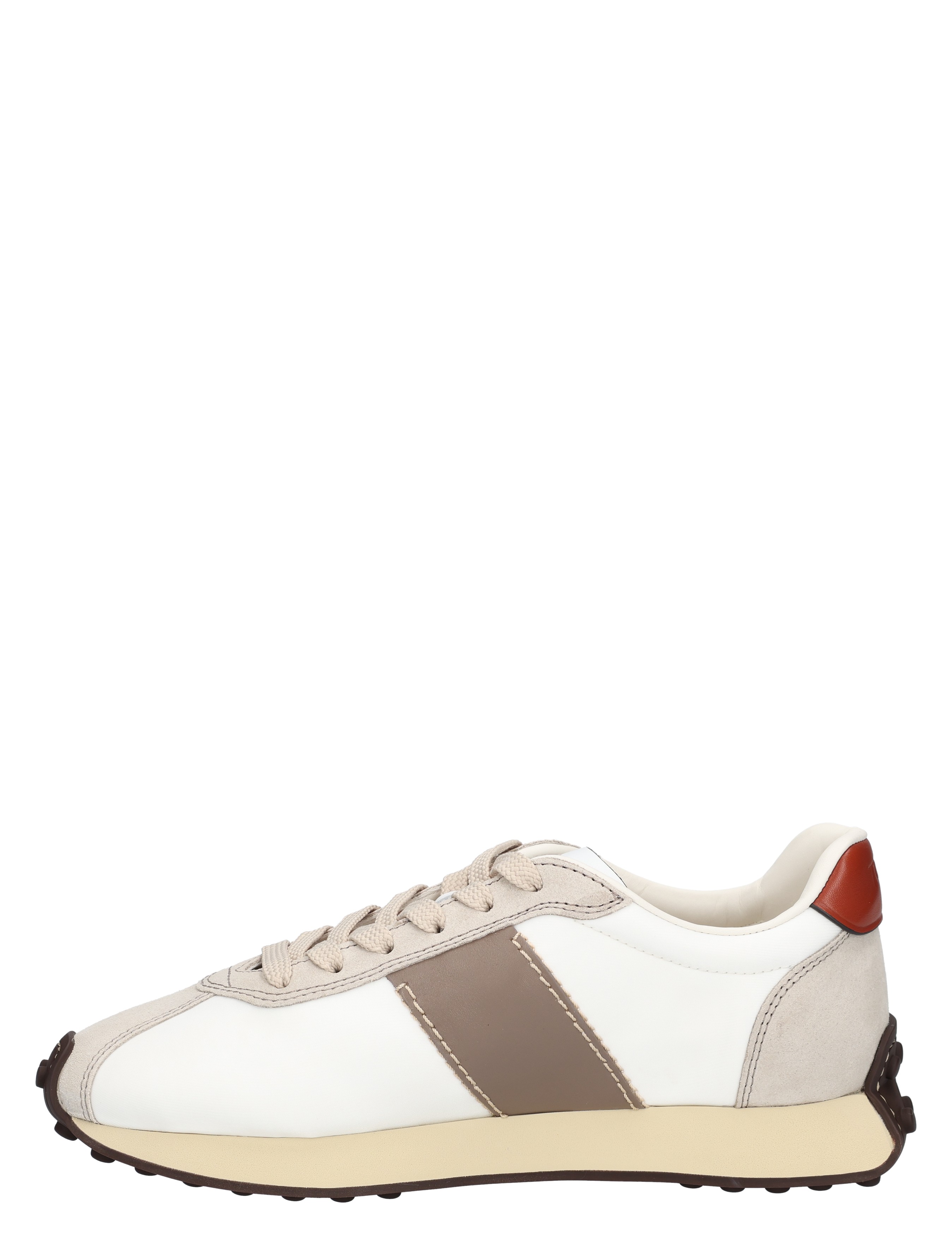 Tods - T Vintage Sneakers in Leather White Brown - Sneakers - Dames - Lage Sneakers - 48406_82_2