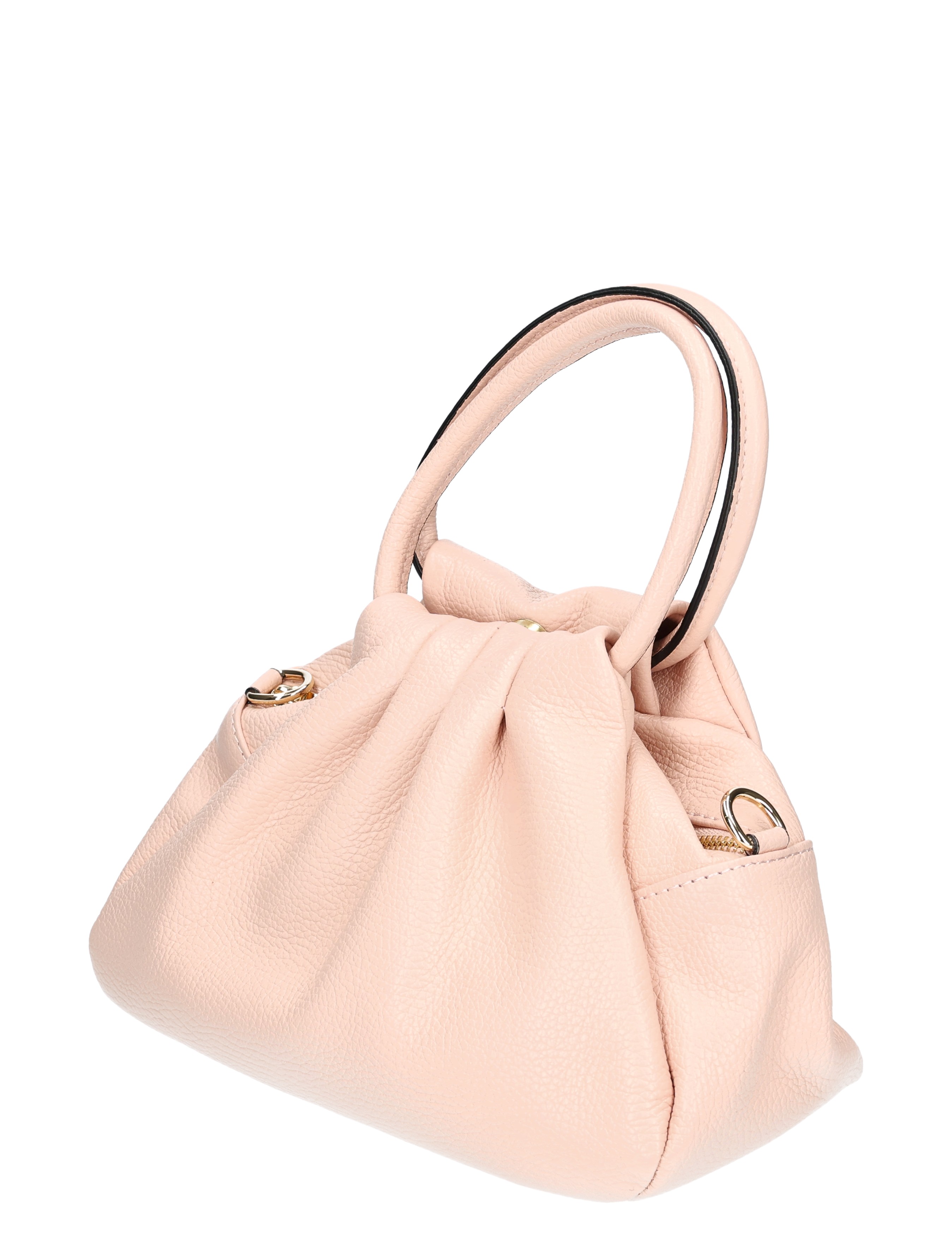 handtas, luxe handtas, peach kleur, riemgreep?, tas met rits
