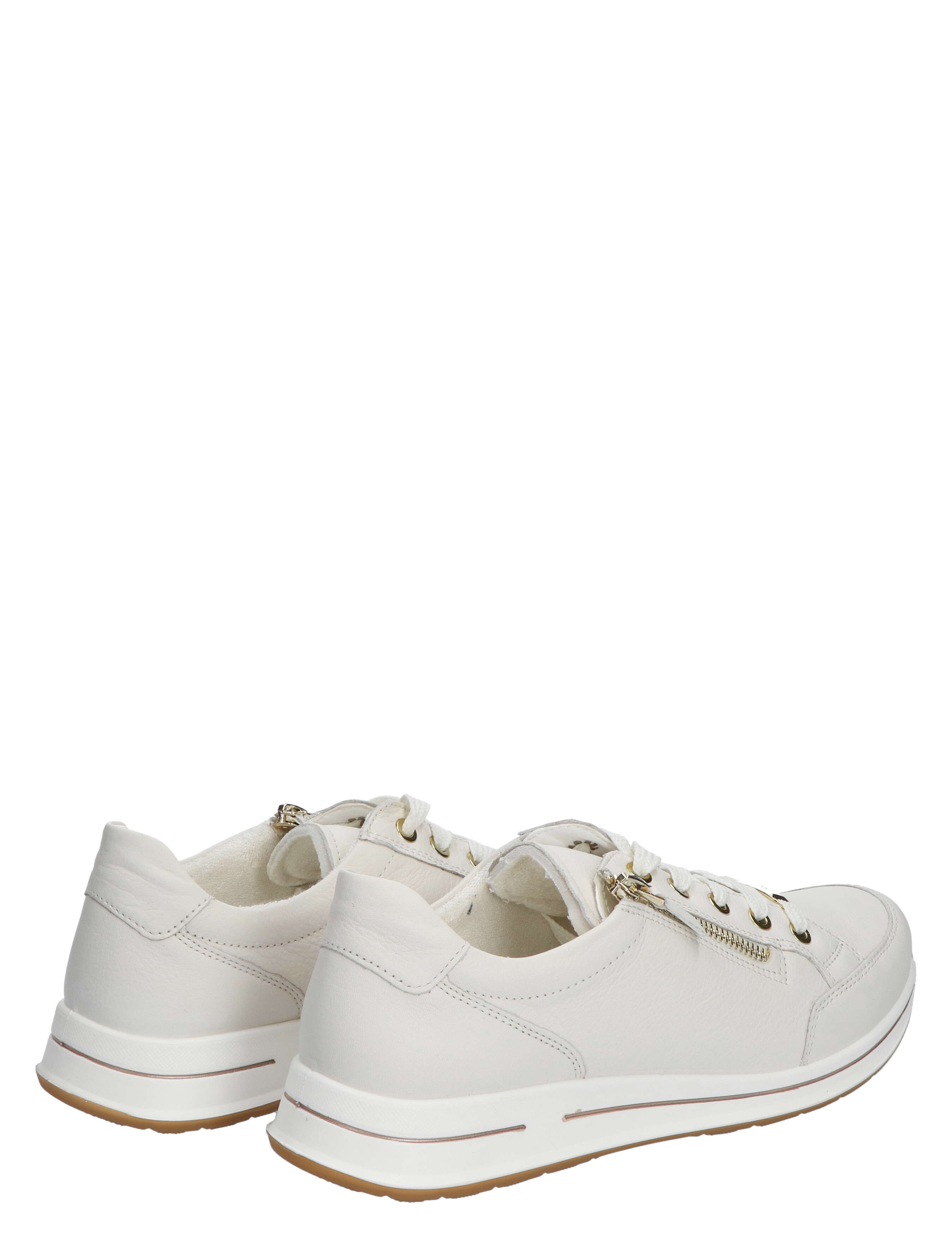 Ara - 12-24801-97 Cream White H-Wijdte - Dames - Veterschoenen - Casual Veterschoenen - 41371_77_5