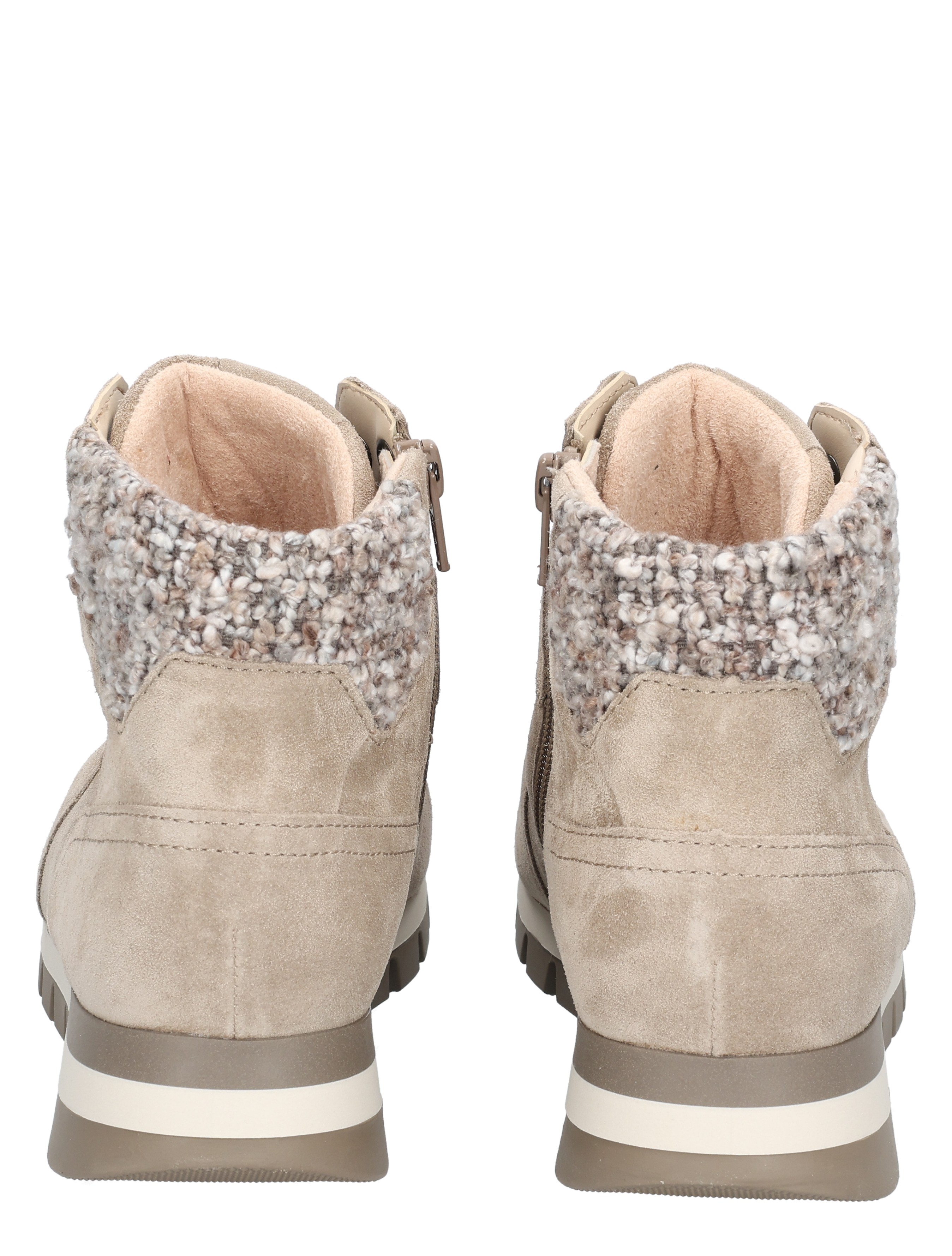 Gabor - 76.755.39 Beige Taupe H-Wijdte - Dames - Boots - Enkellaarsjes - 48915_77_6