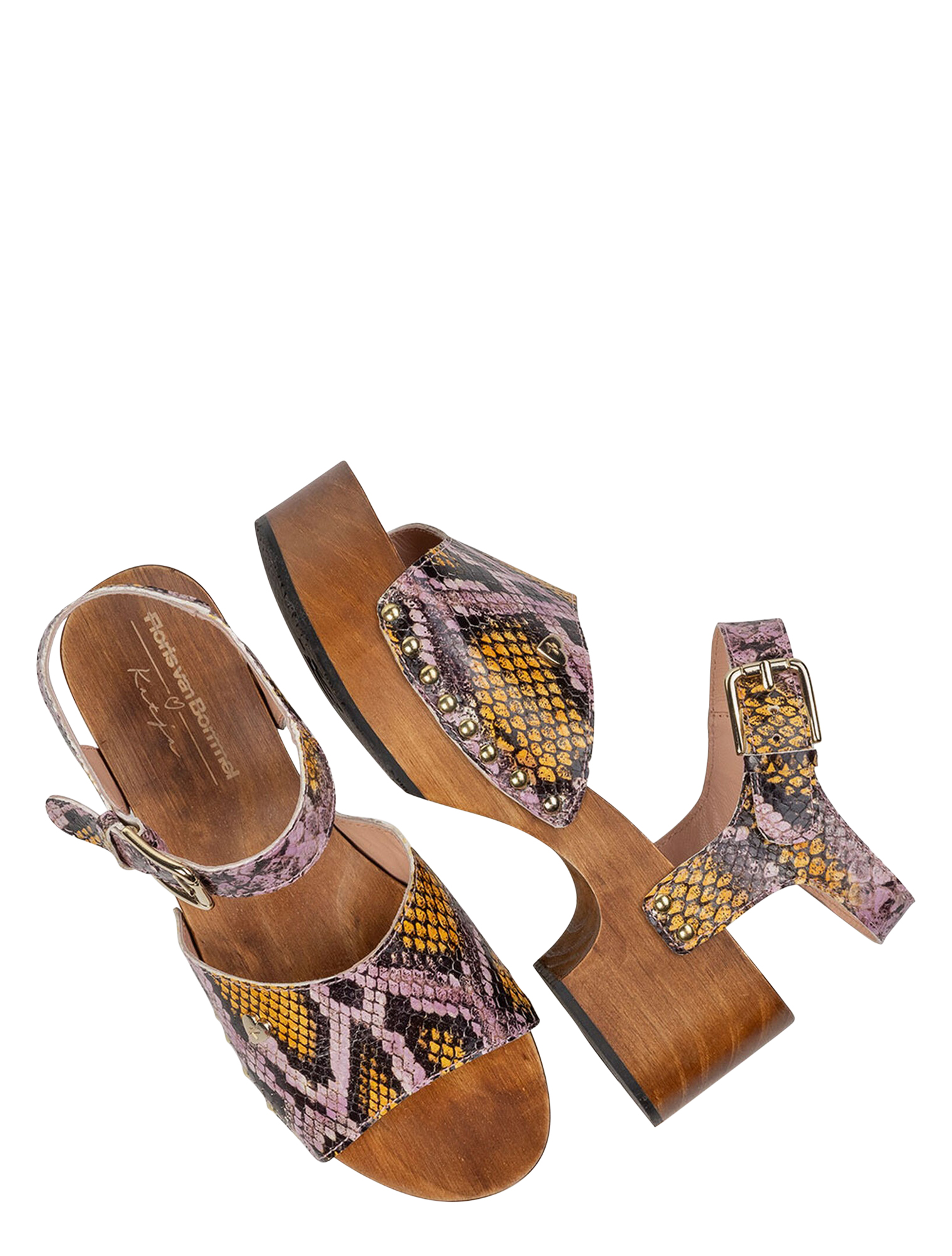 Floris van Bommel - 90102 Pixi 01.01 Pink F-Wijdte - Dames - Sandalettes - 42088_48_2