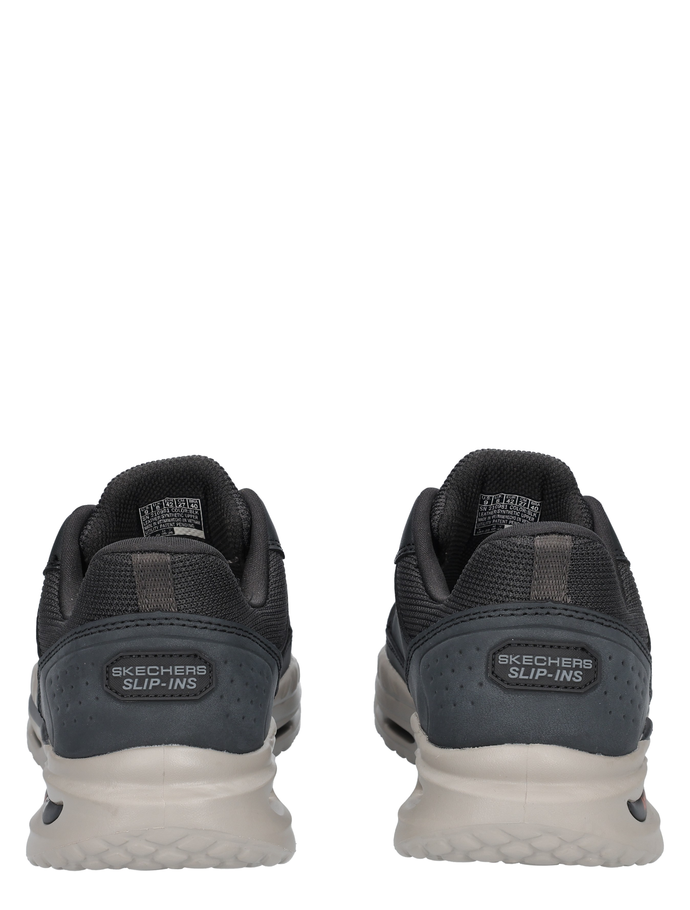 sneakers, slip-ons, donkerblauw, mesh bovenzijde, zool EA