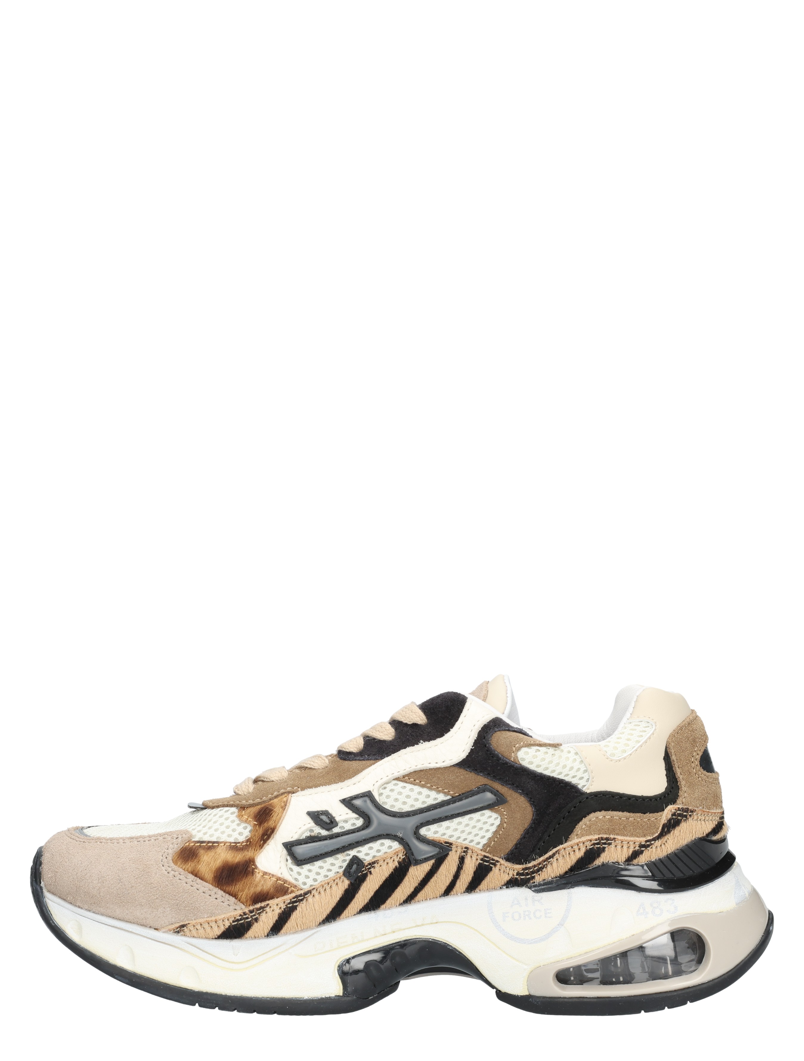 Premiata - Sharkyd Women 425 White Brown - Sneakers - Dames - Lage Sneakers - 48847_82_2