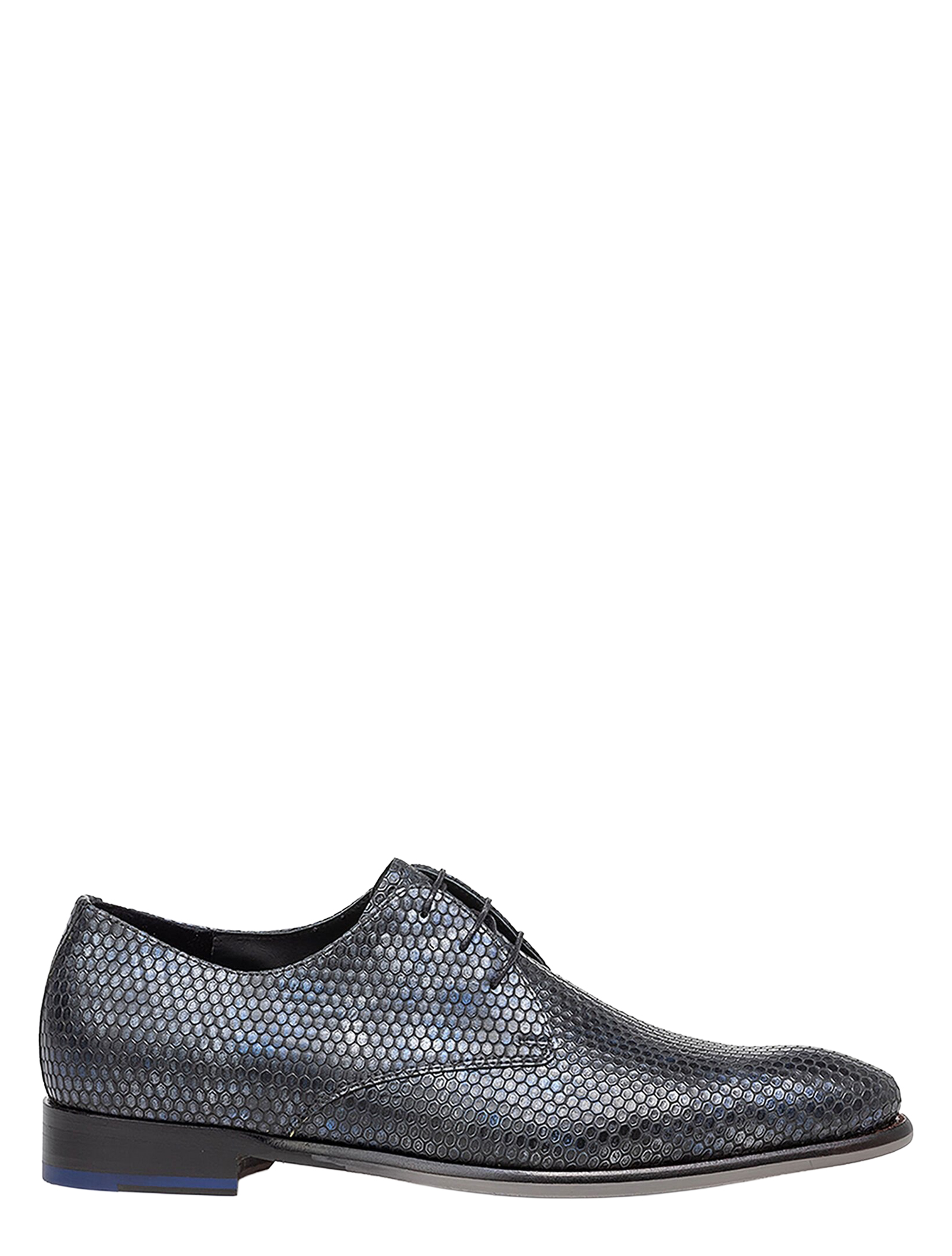 Floris van Bommel - De Stapper SFM-30333 41-01 DarkBlue G+ Wijdte - Heren - Veterschoenen - Nette Veterschoenen - 50131_33_1