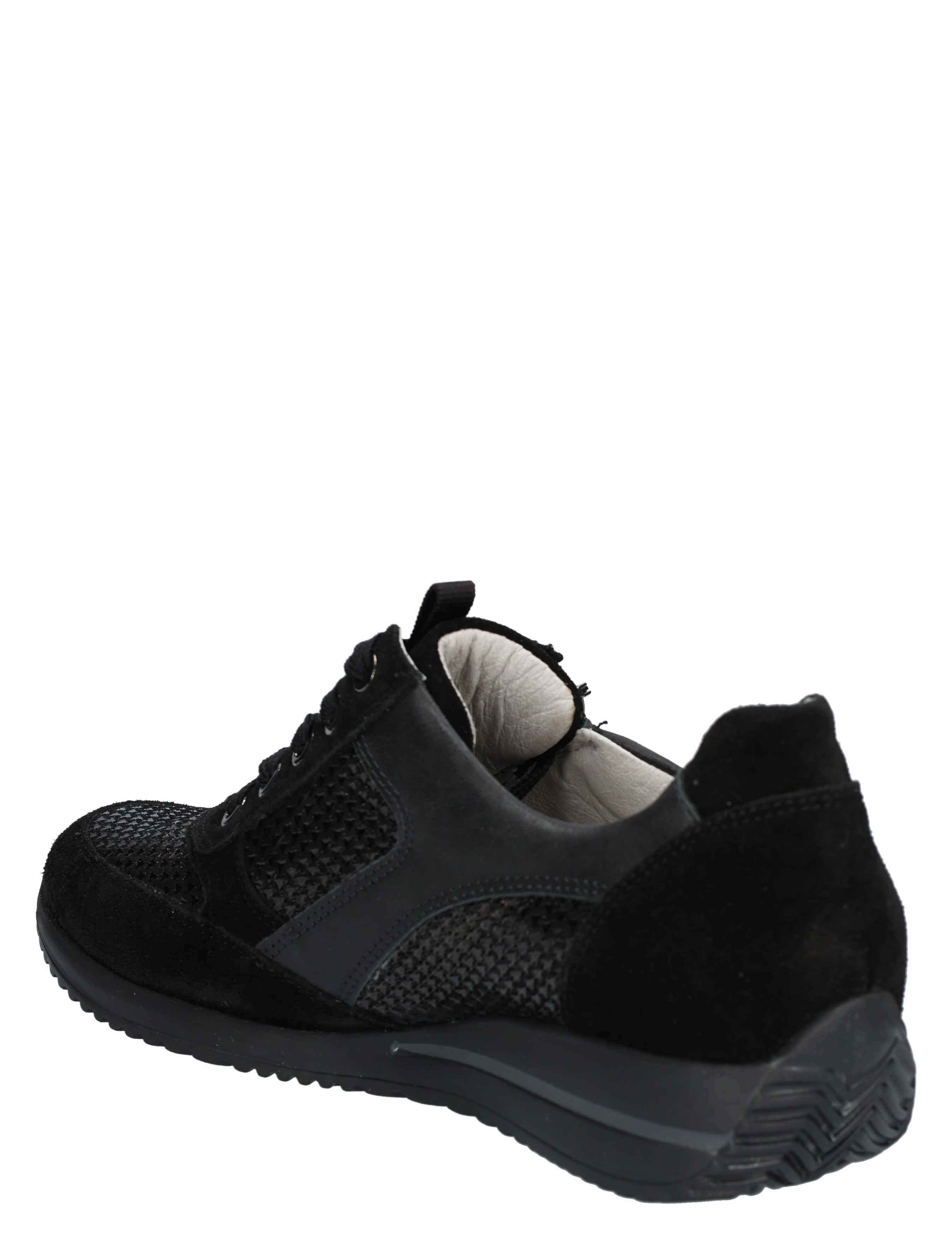 Waldlaufer - 980008 Black H-Wijdte - Dames - Veterschoenen - Casual Veterschoenen - 48866_11_4