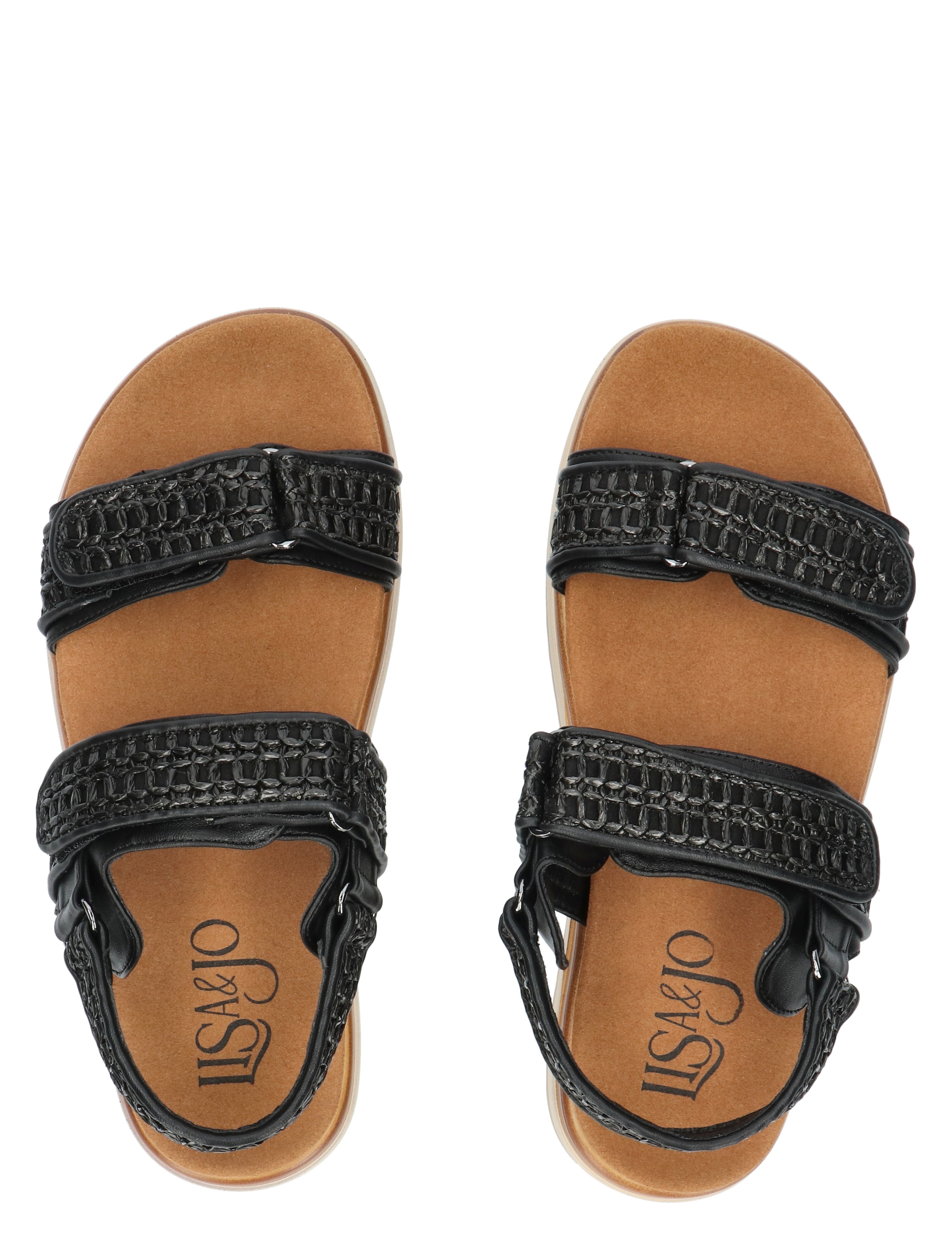 Lisa & Jo - Zette 2 Black - Dames - Sandalen - 50304_11_7