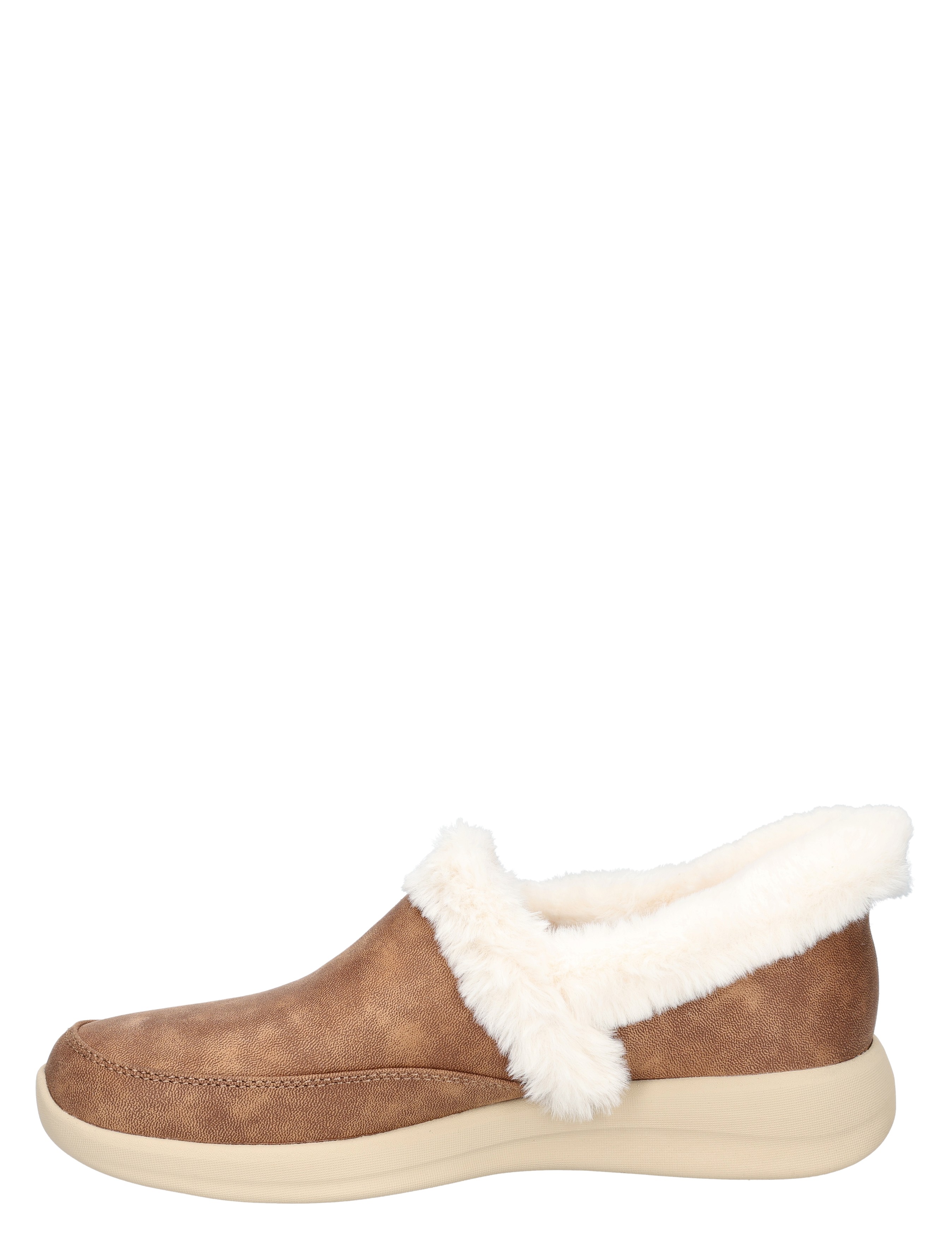 Skechers - Slip-In Cozy Escape Chestnut - Dames - Pantoffels - 51596_22_2