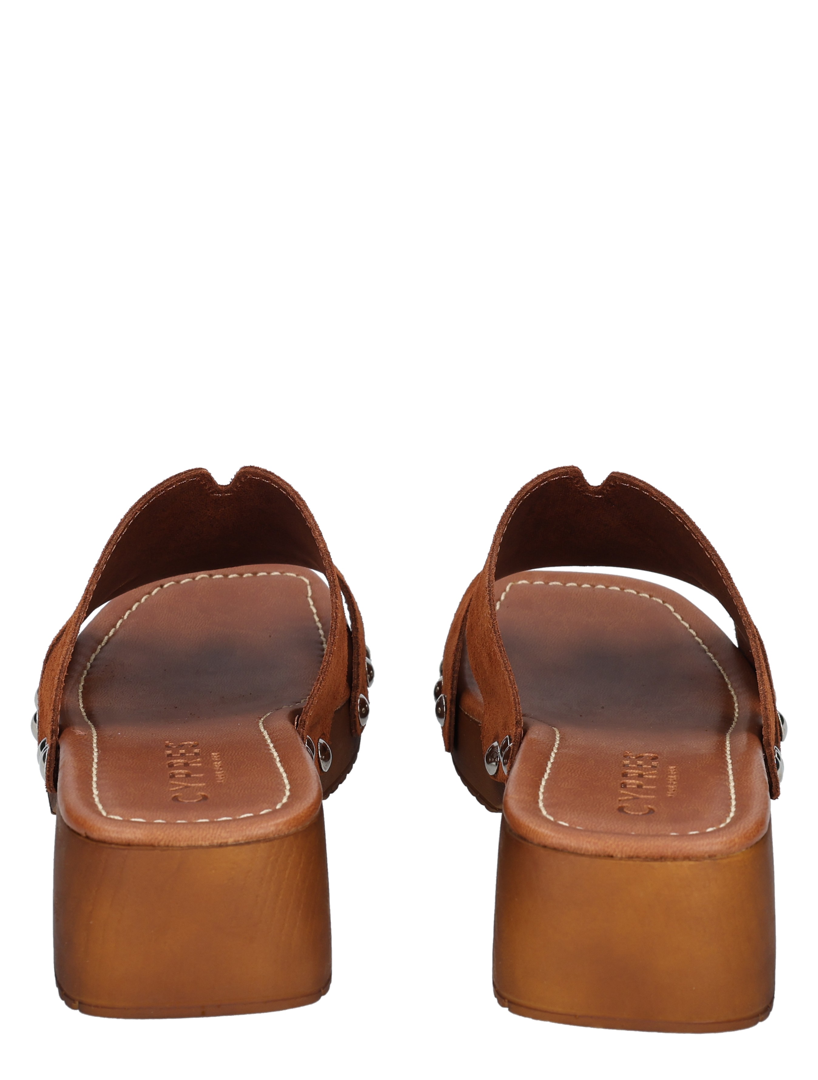 Cypres - Ziare 2610705 Suede Brown - Dames - Muiltjes - 50310_22_6