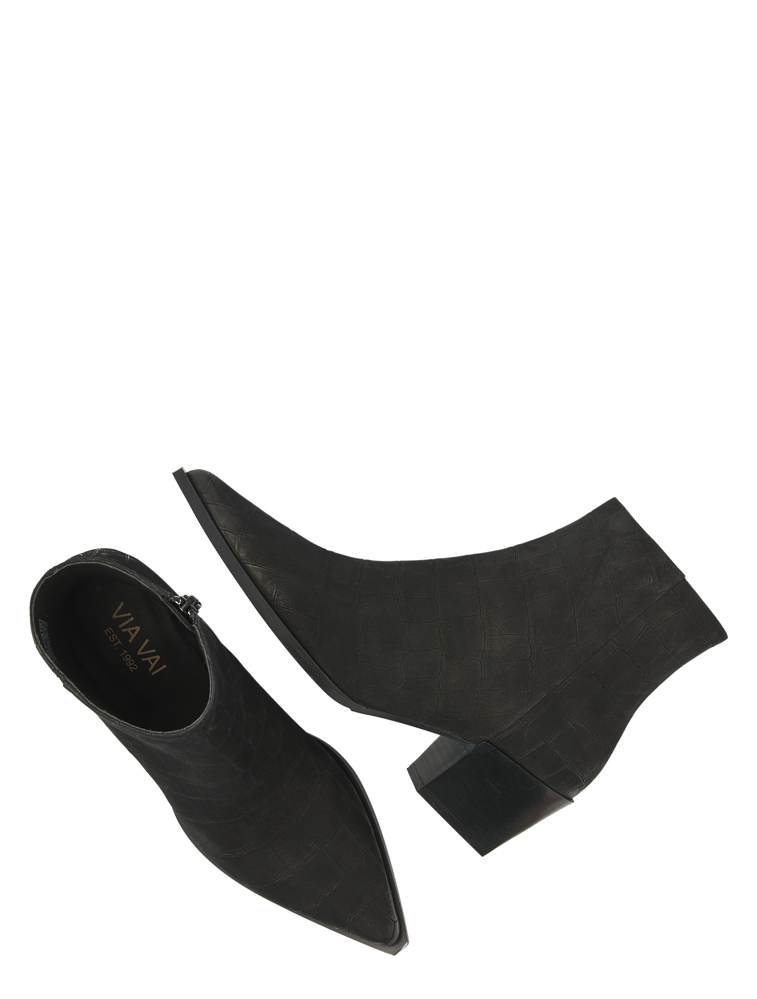 VIA VAI - Kate Malina 62332 03-900 Black - Dames - Boots - Enkellaarsjes - 50073_11_4