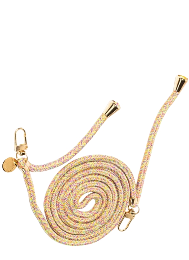 Multi Colorful Phone Cord Multi Yellow