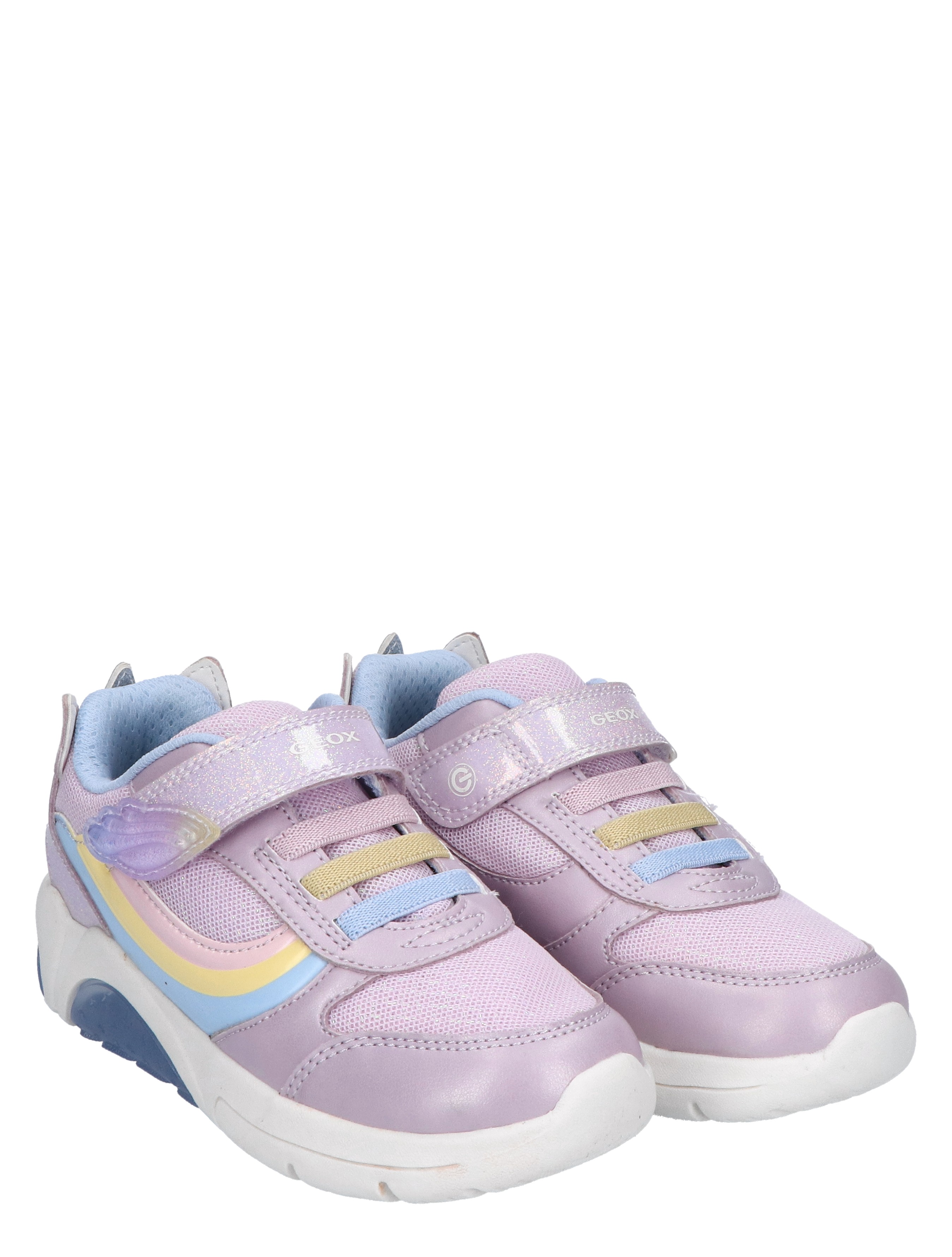 Geox - Fade inlight Rainbow Wing Lilac Multi Color - Meisjes - Klittenbandschoenen - 46678_47_5