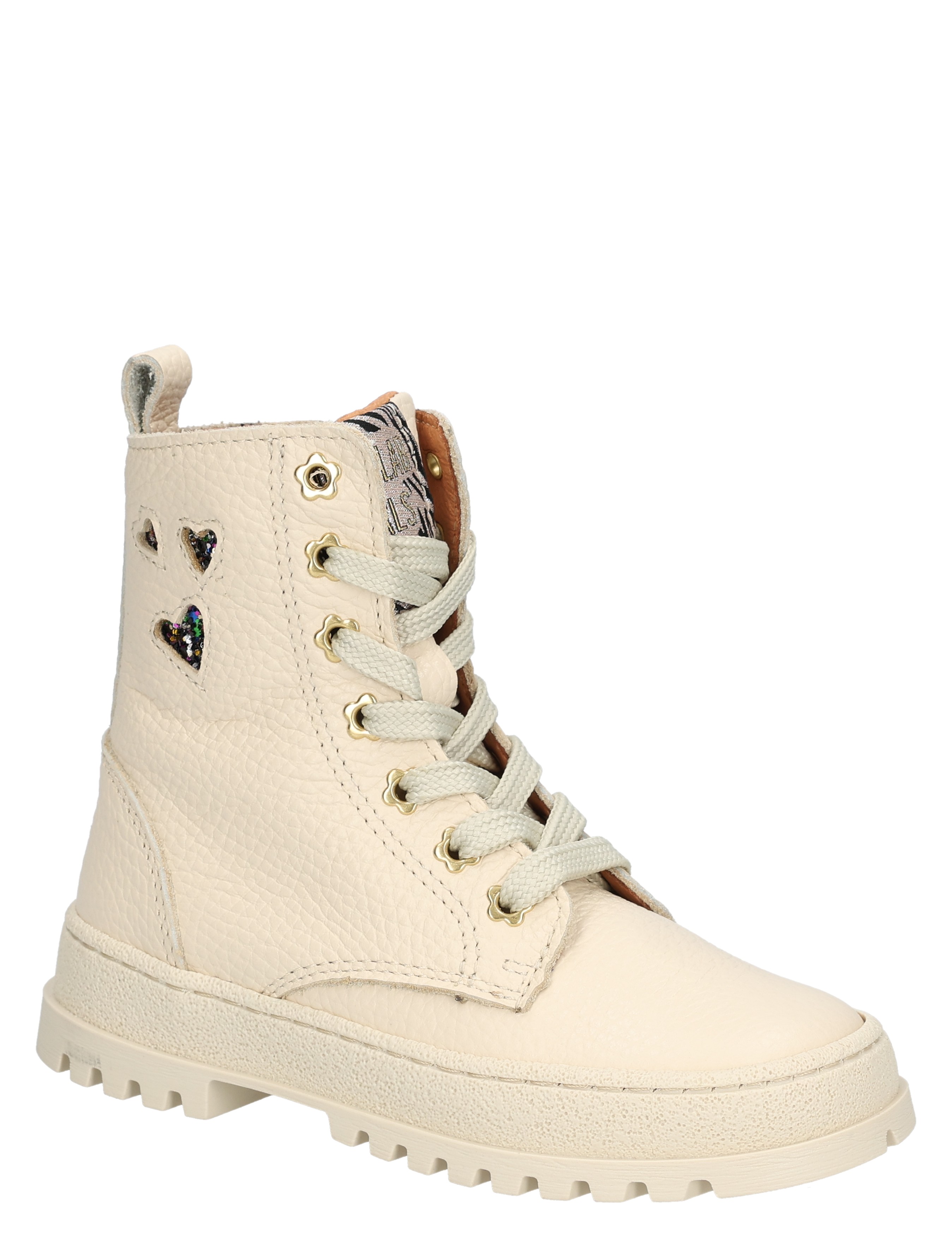 Develab - 47090 222 Beige - Meisjes - Veter Boots - Boots - 49245_77_3