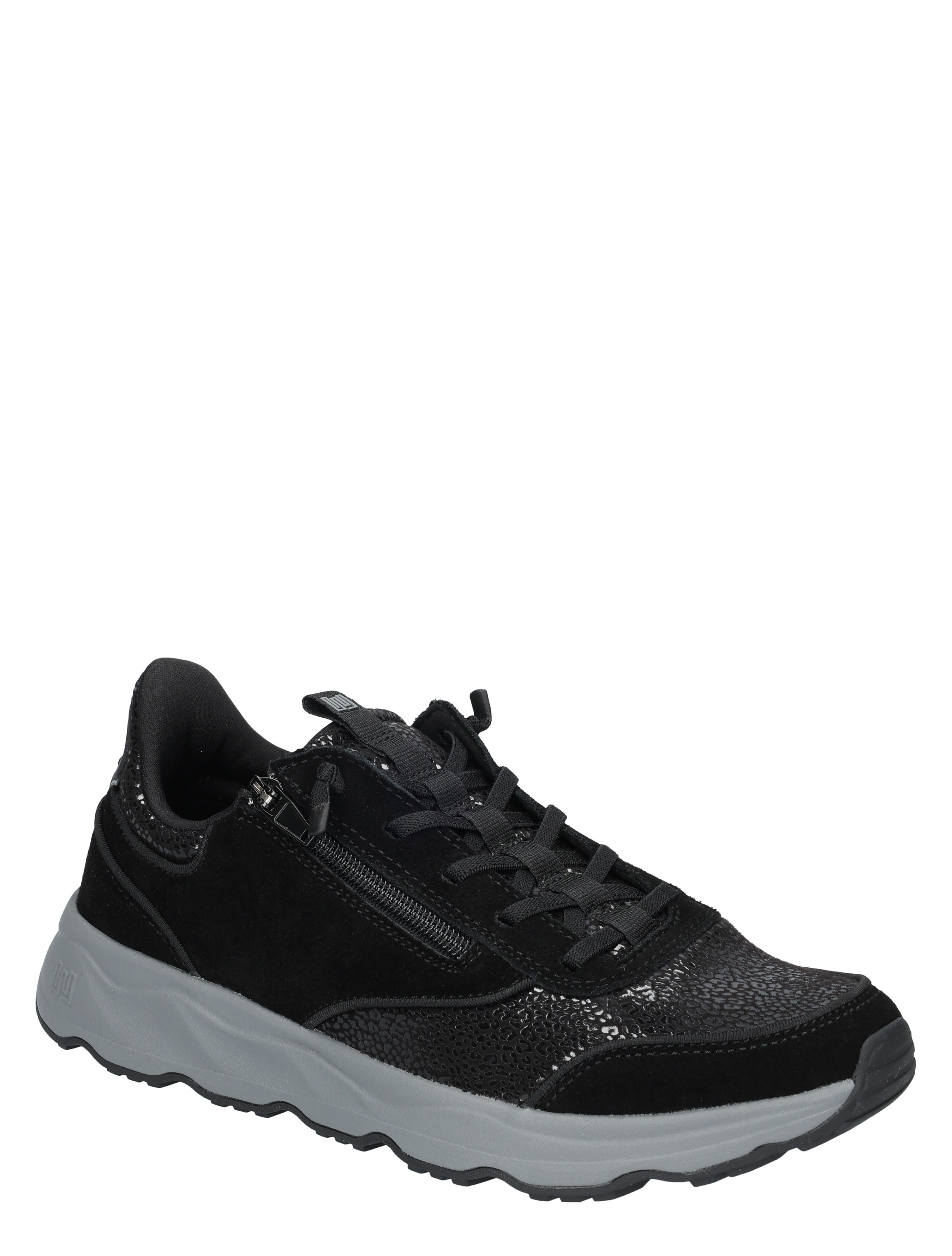 sneaker, donkeren, luxe, zwarte, zool