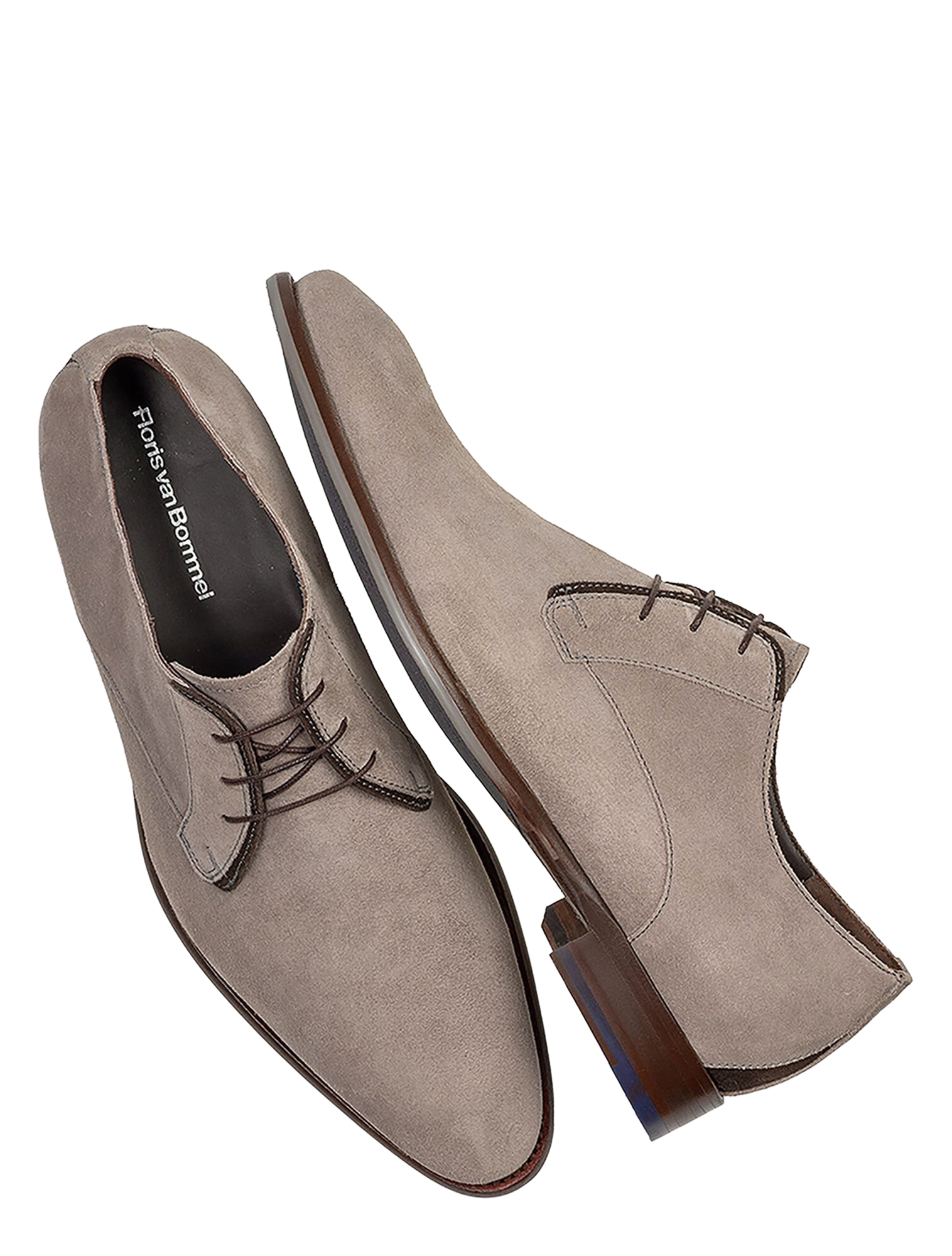 Floris van Bommel - De Stapper SFM-30285 22-01 LightBrown G+ Wijdte - Heren - Veterschoenen - Nette Veterschoenen - 50127_22_3