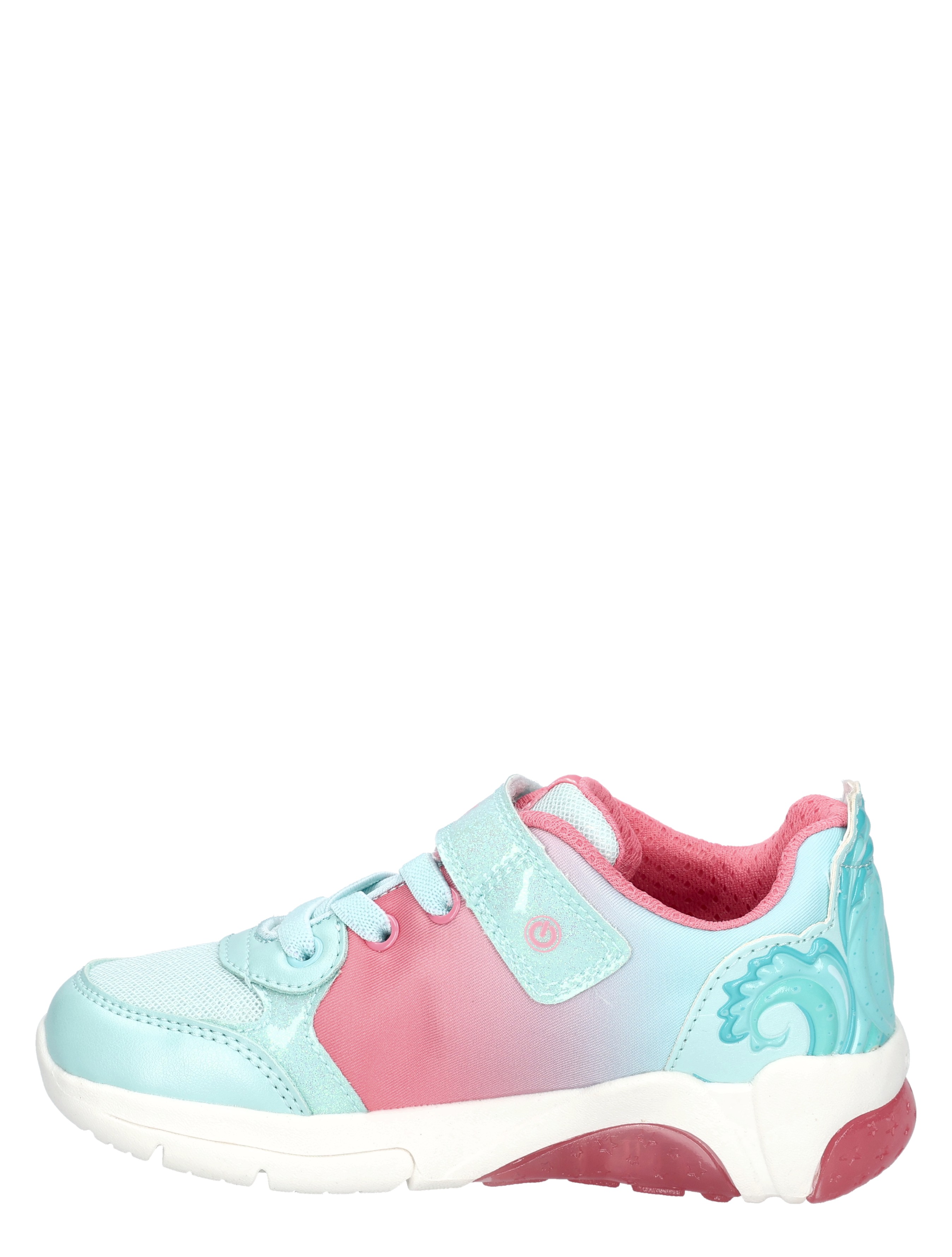 Geox - Fadinlight Girl Disney Rapunzel J65M4B Water Sea Coral - Meisjes - Lage Sneakers - Sneakers - 49750_33_2