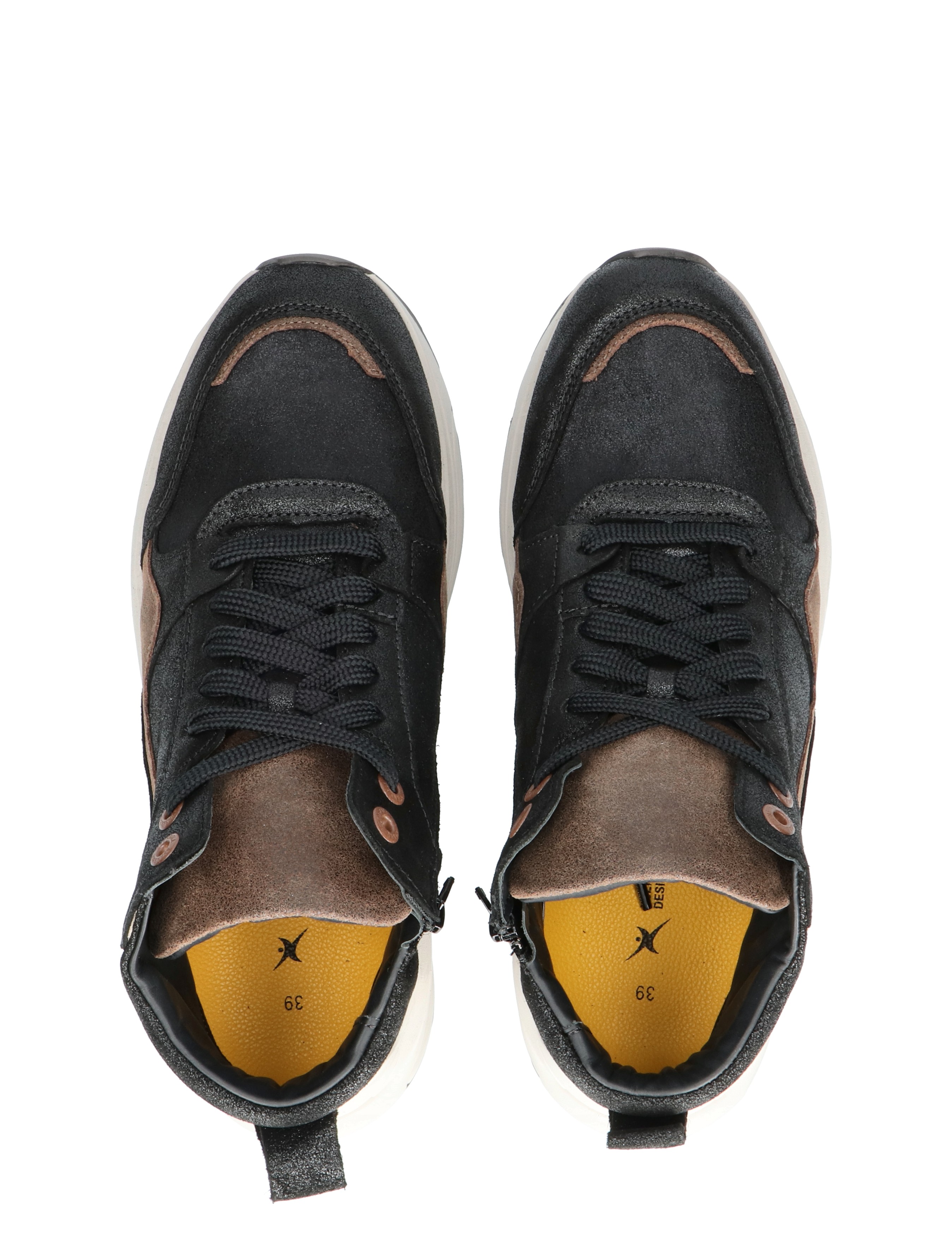 Xsensible - 33008.2 080 Black Combi G-Wijdte - Dames - Boots - Veter Boots - 45794_11_7