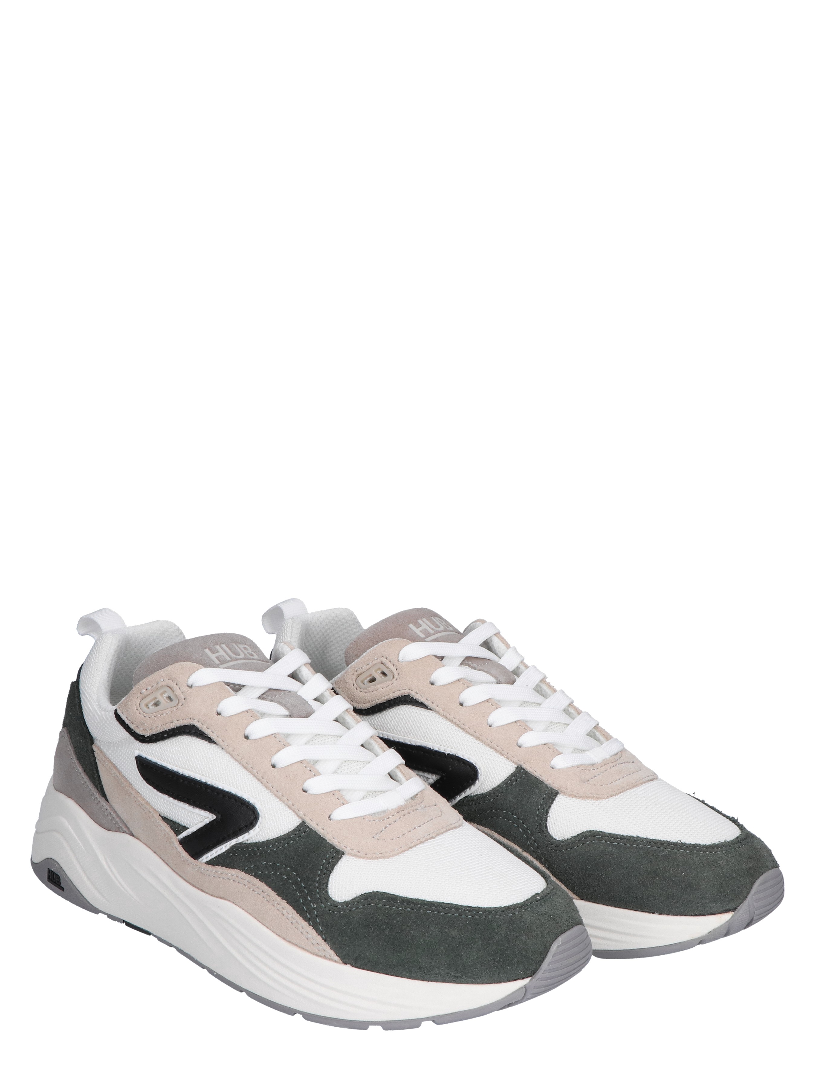 Glide Men White Mid Grey