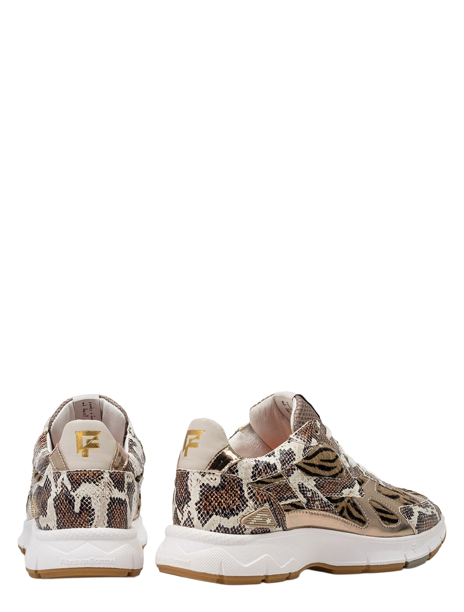 Floris van Bommel - Daysi 10167 07.00 Brown - Dames - Sneakers - Lage Sneakers - 51494_22_4