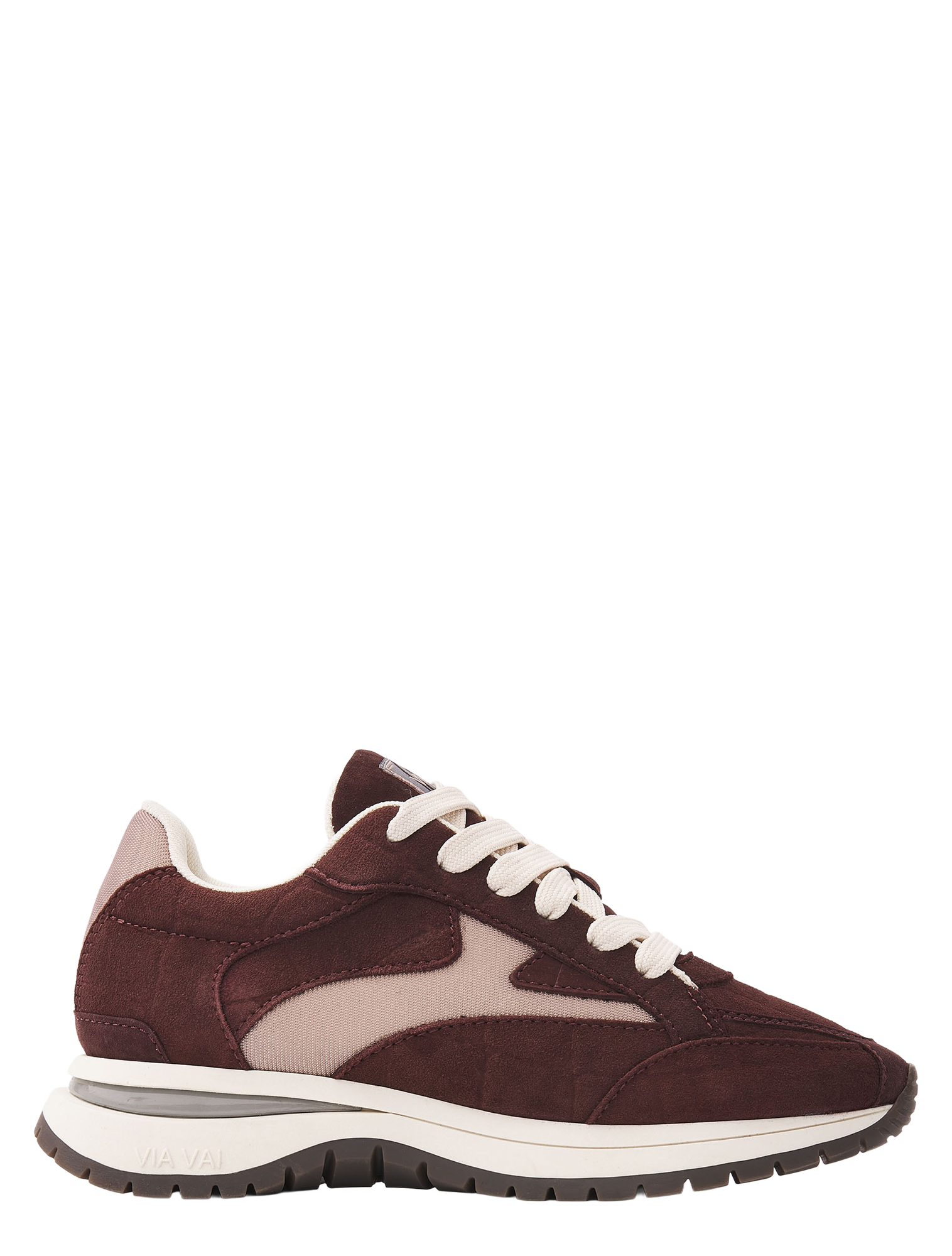VIA VAI - 62343 Usher Riggs Burgundy - Dames - Sneakers - Lage Sneakers - 52859_44_1