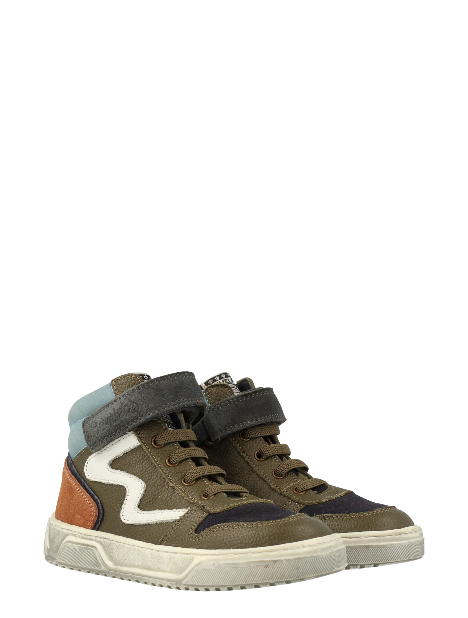 Develab - 44357 559 Kaki Fantasy - Jongens - Sneakers - Hoge Sneakers - 46705_66_3