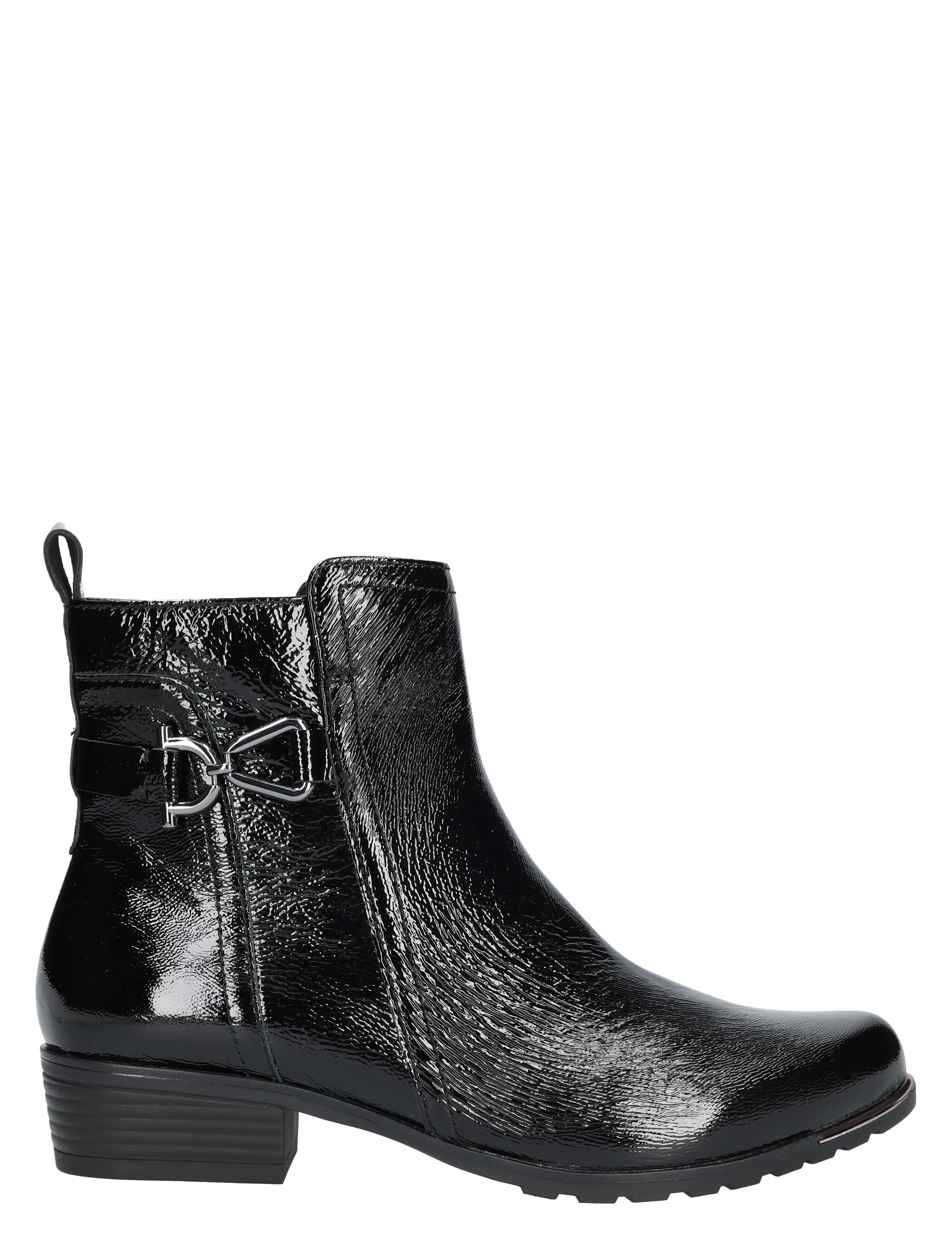 Caprice - 25403 017 Black Naplak - Dames - Boots - Enkellaarsjes - 48844_10_1