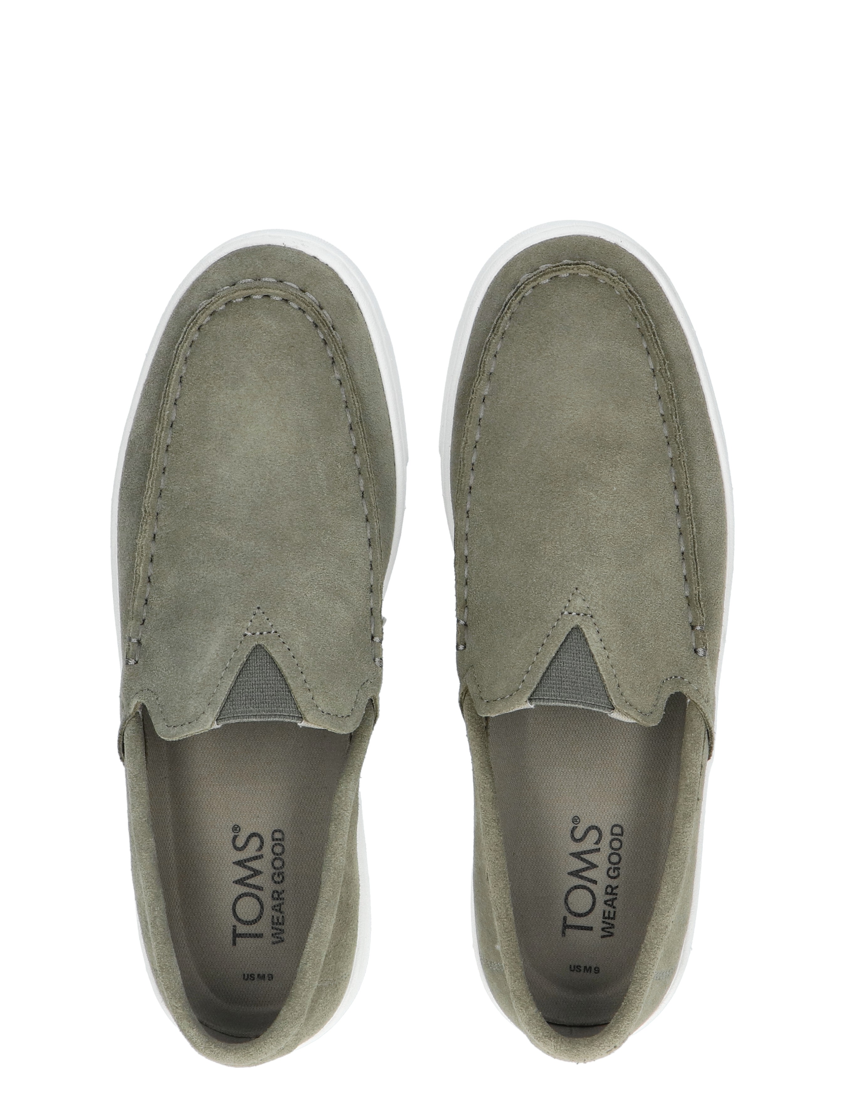 Travel Lite Suede Loafer Green
