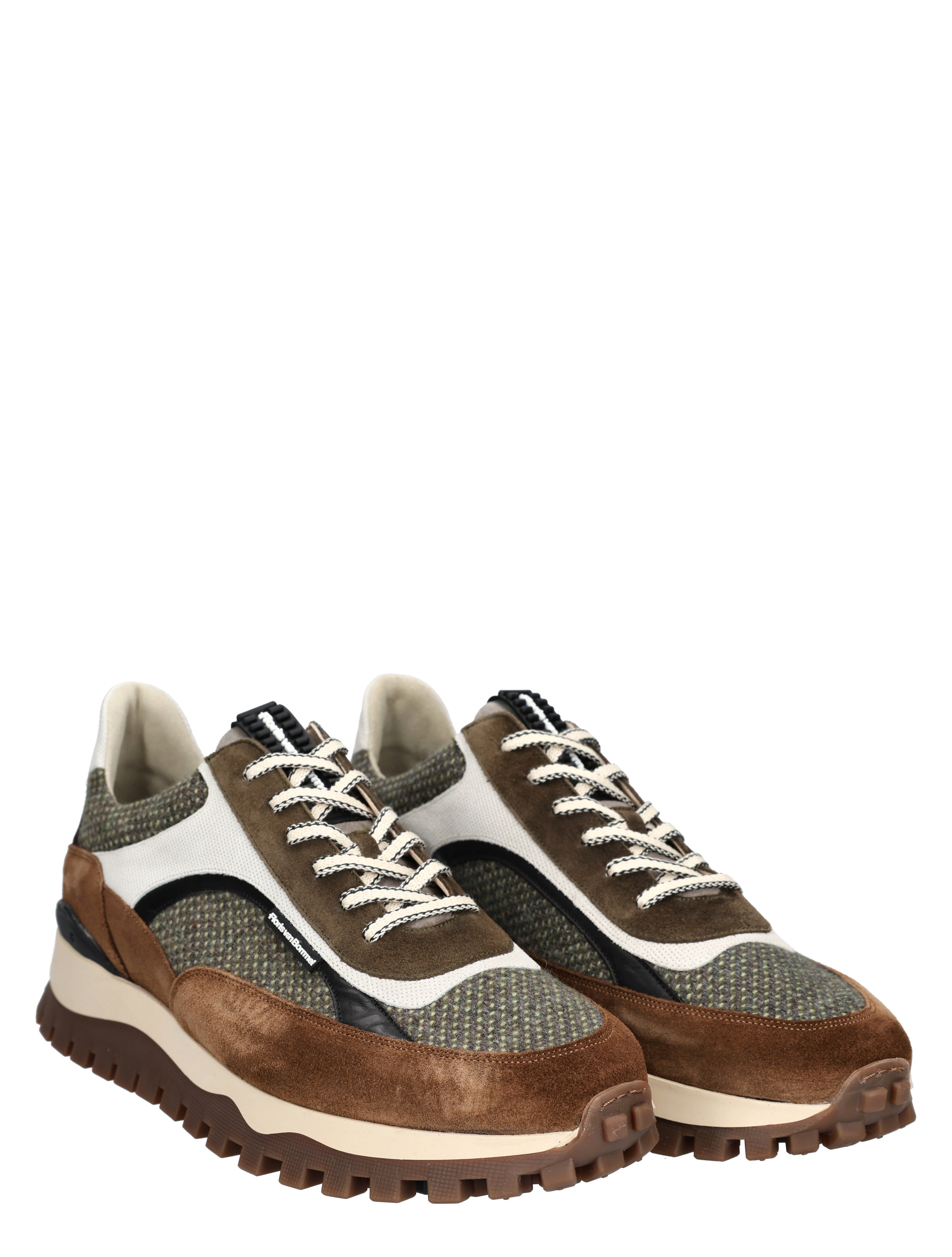 Floris van Bommel - De Grommer SFM-10156 50-01 Green G+Wijdte - Heren - Lage Sneakers - Sneakers - 49316_26_5