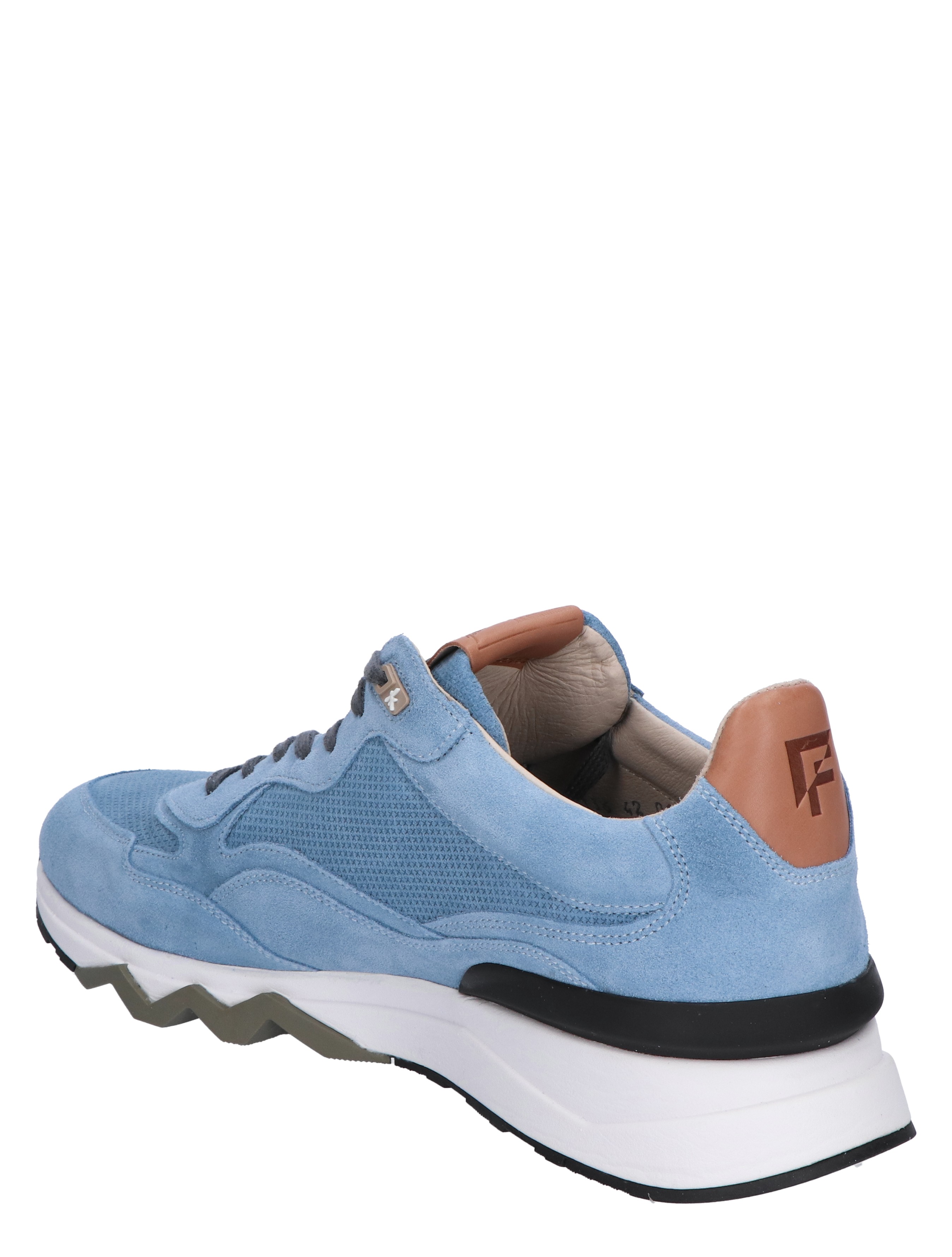 Floris van Bommel - De Zager 02.24 Light Blue G+Wijdte - Heren - Lage Sneakers - Sneakers - 42040_33_4